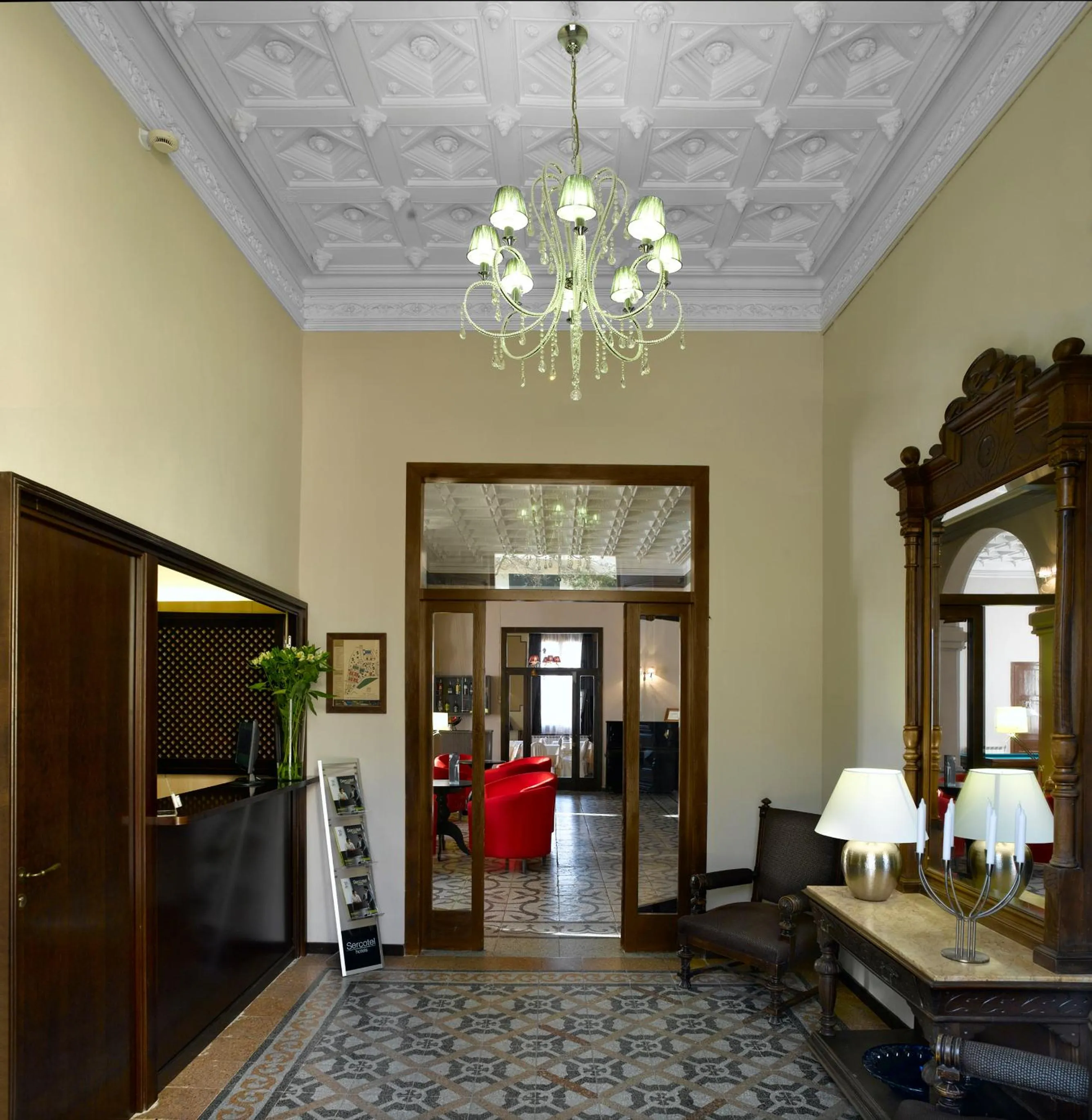 Lobby or reception in Hotel Rural y Apartamentos Villa Engracia