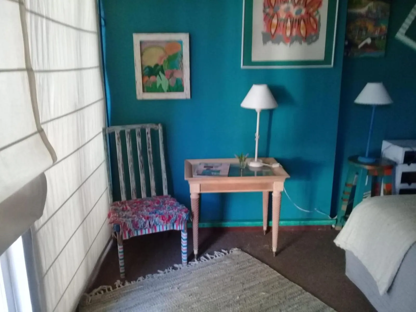 Communal lounge/ TV room, Bed in Holiday Home Mendoza Leisure Time