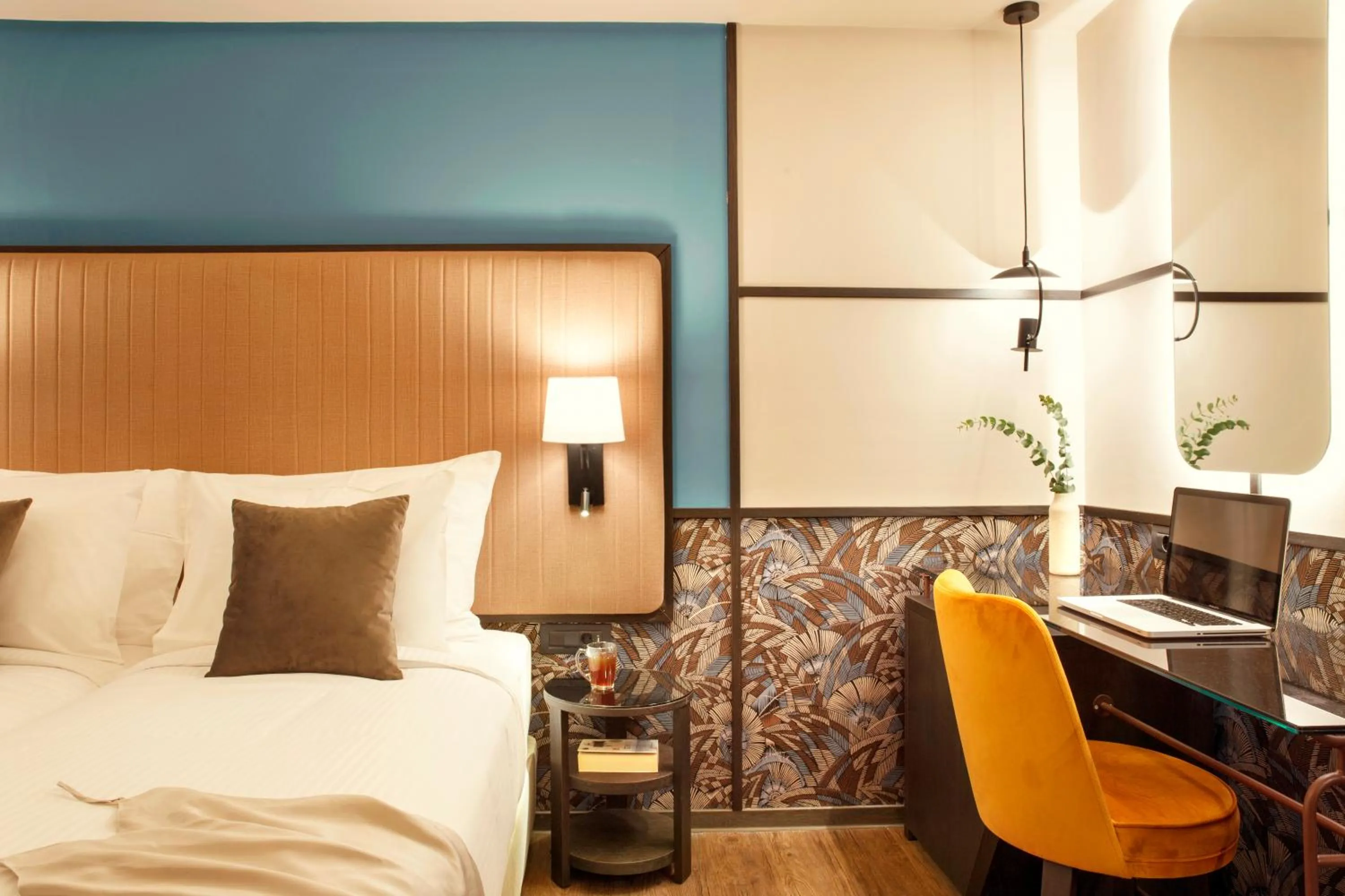 Bedroom, Bed in Zeus Essence Athens Central, former Athens Key