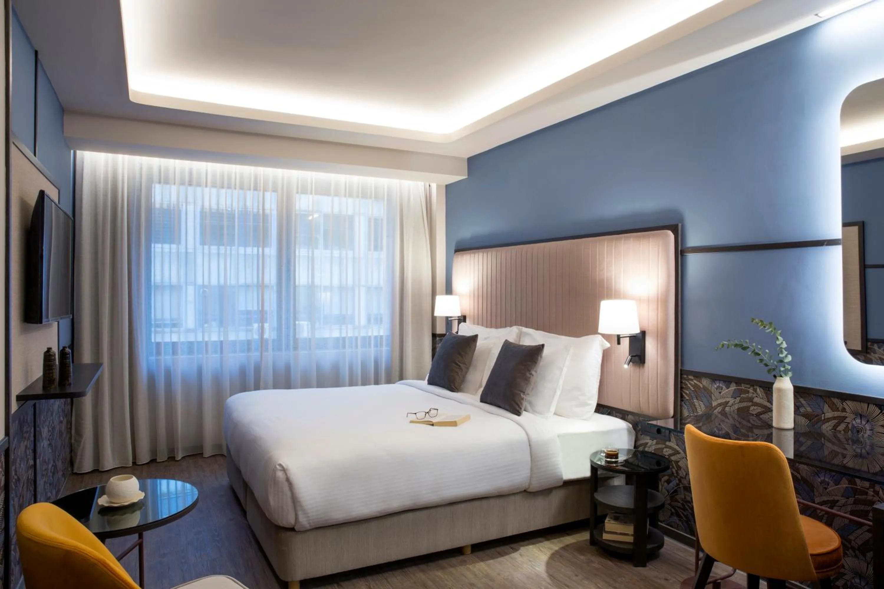 Bedroom, Bed in Zeus Essence Athens Central, former Athens Key