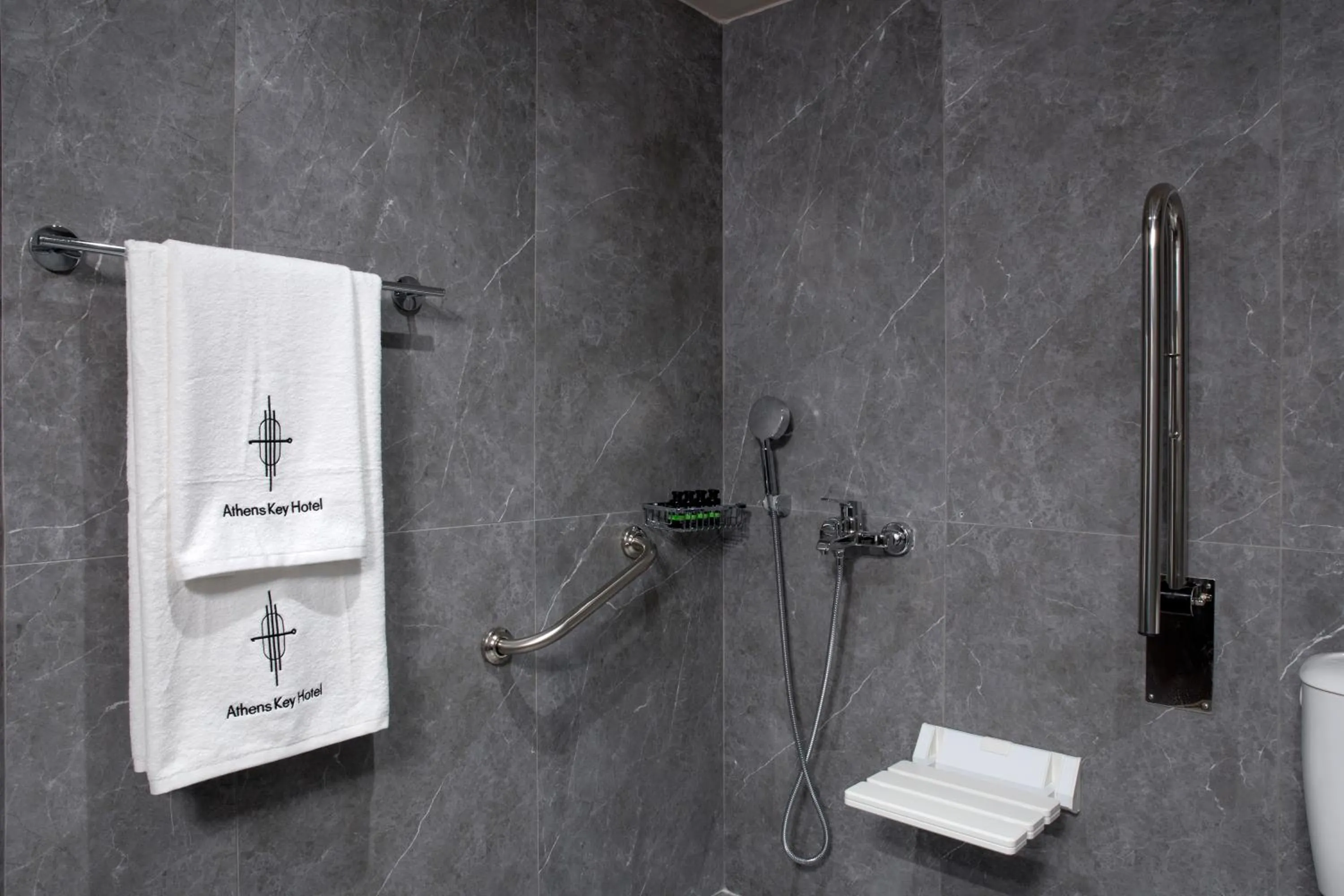 Bathroom in Zeus Essence Athens Central, former Athens Key