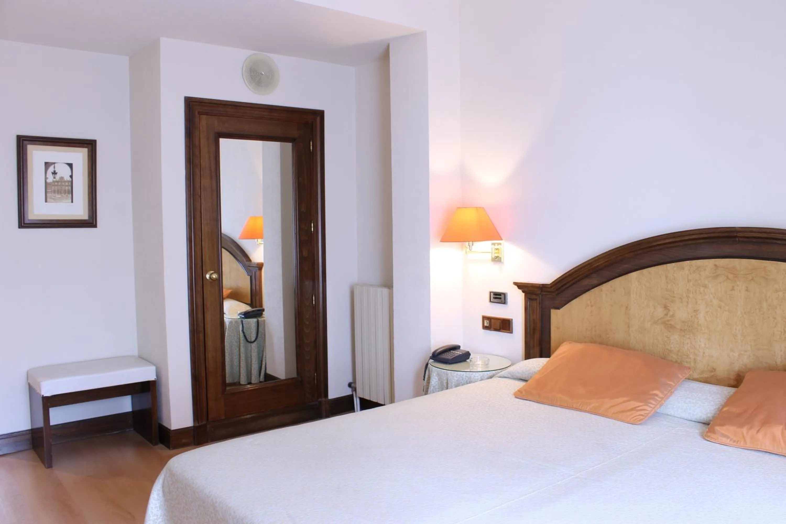 Bed in Hotel Monterrey