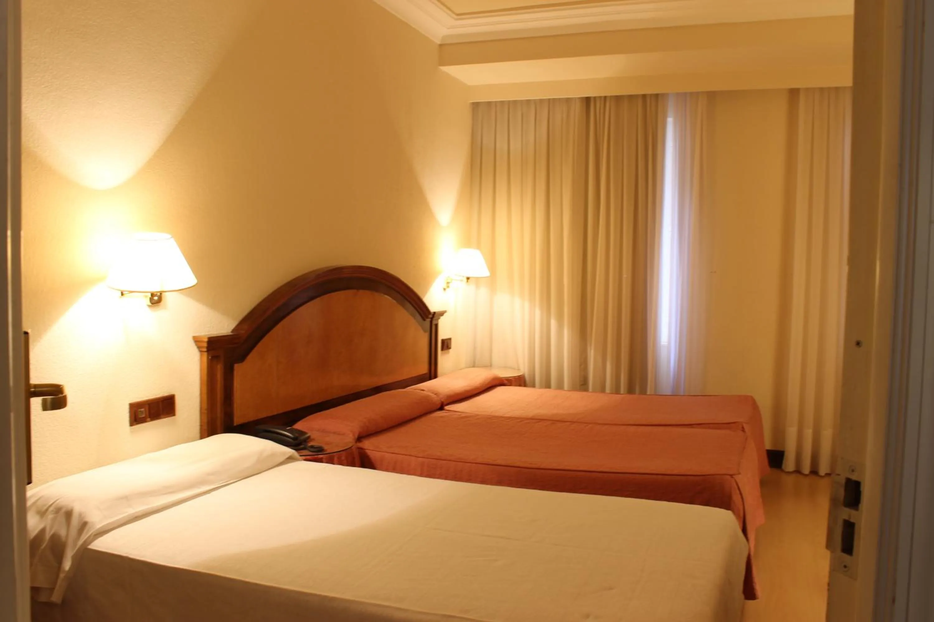 Bed in Hotel Monterrey