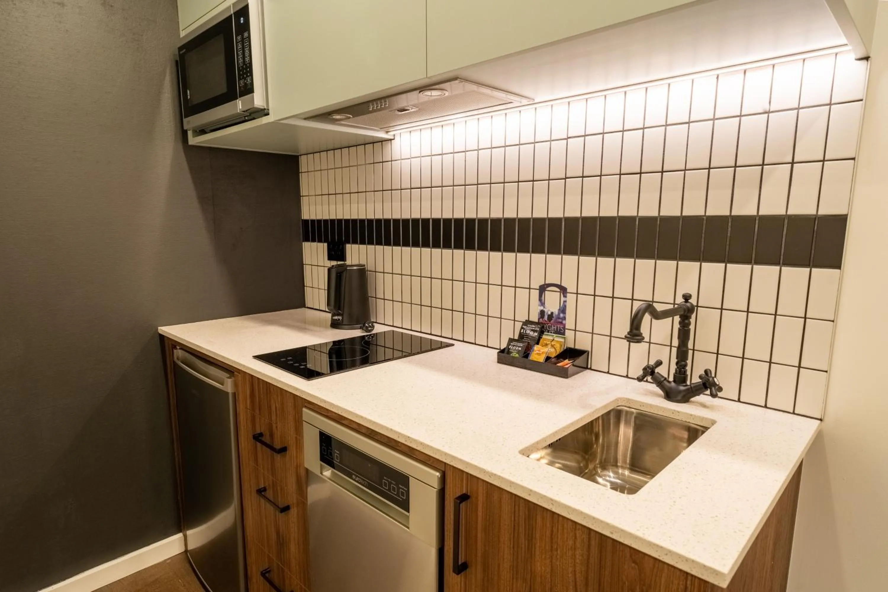 kitchen in TRYP by Wyndham Wellington, Tory Street