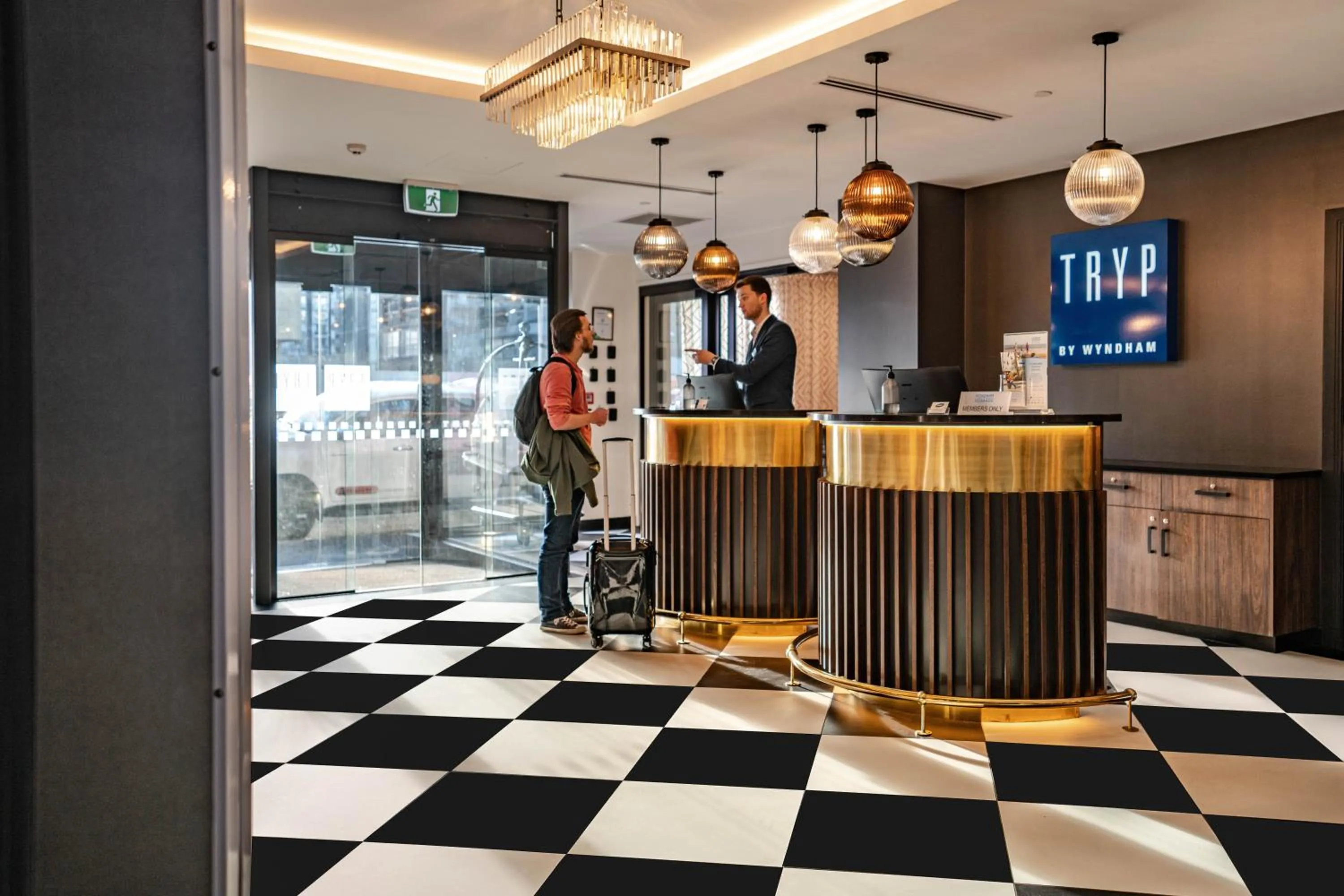 Lobby or reception in TRYP by Wyndham Wellington, Tory Street
