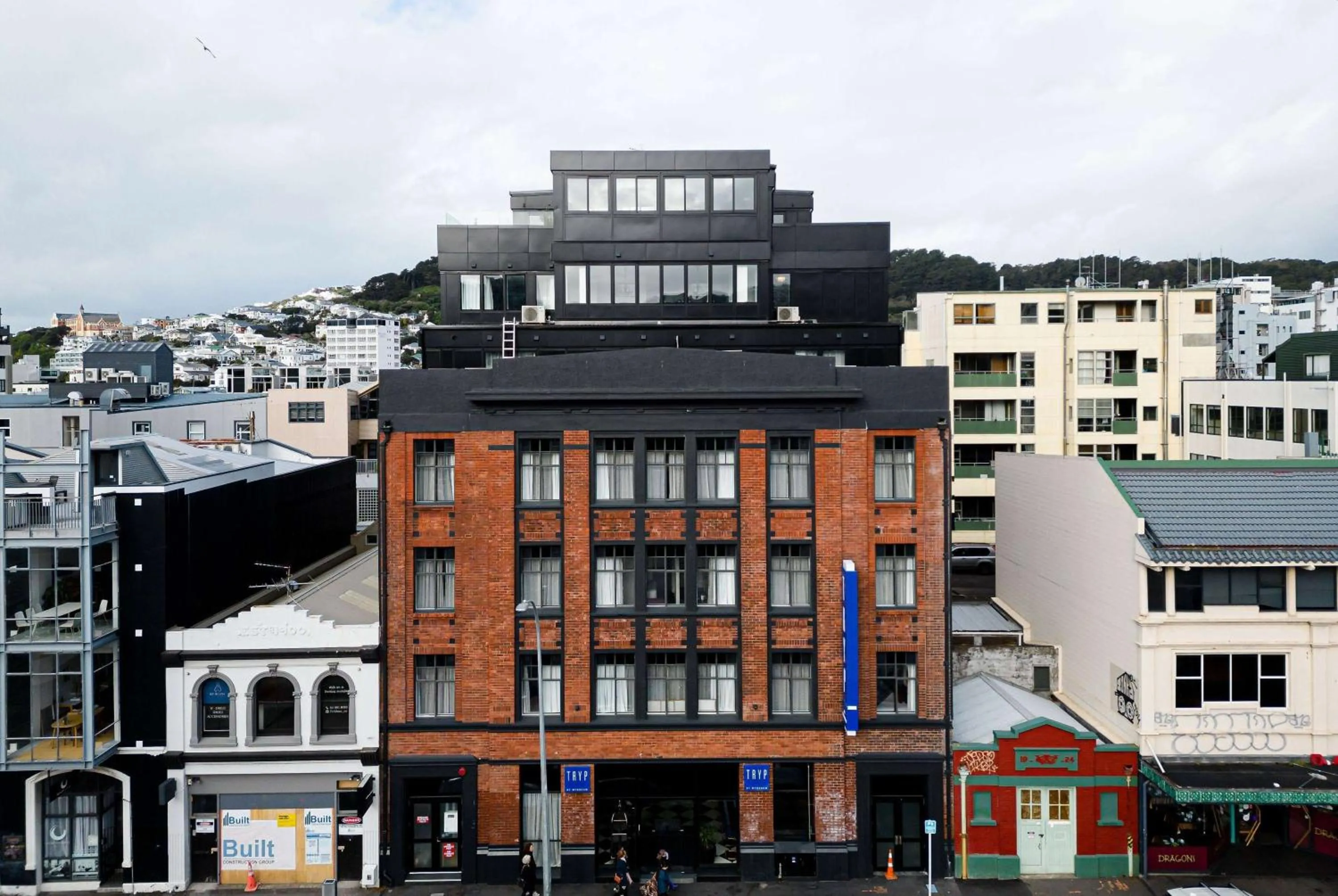 Property building in TRYP by Wyndham Wellington, Tory Street