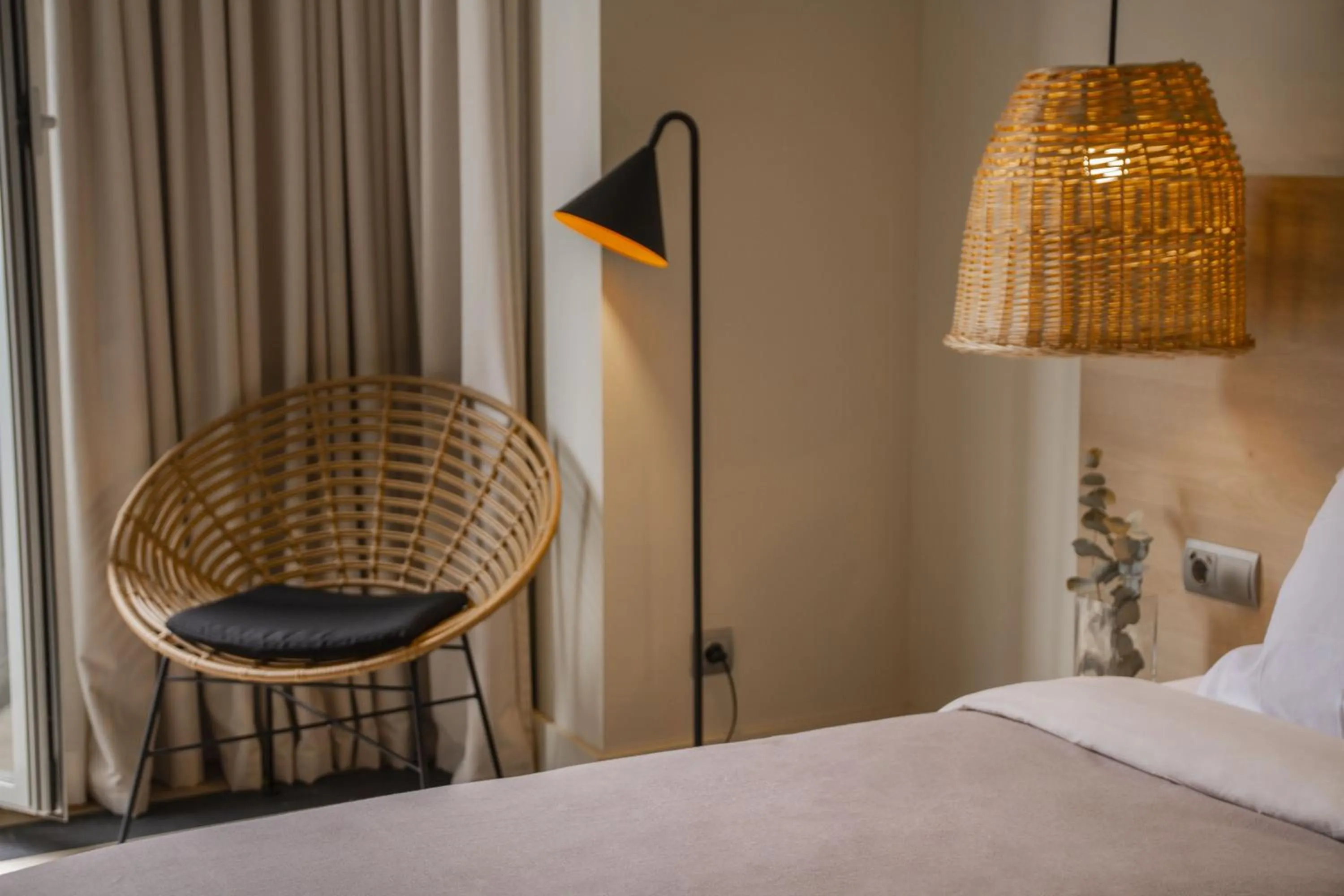 Bedroom, Bed in room Select Bilbao