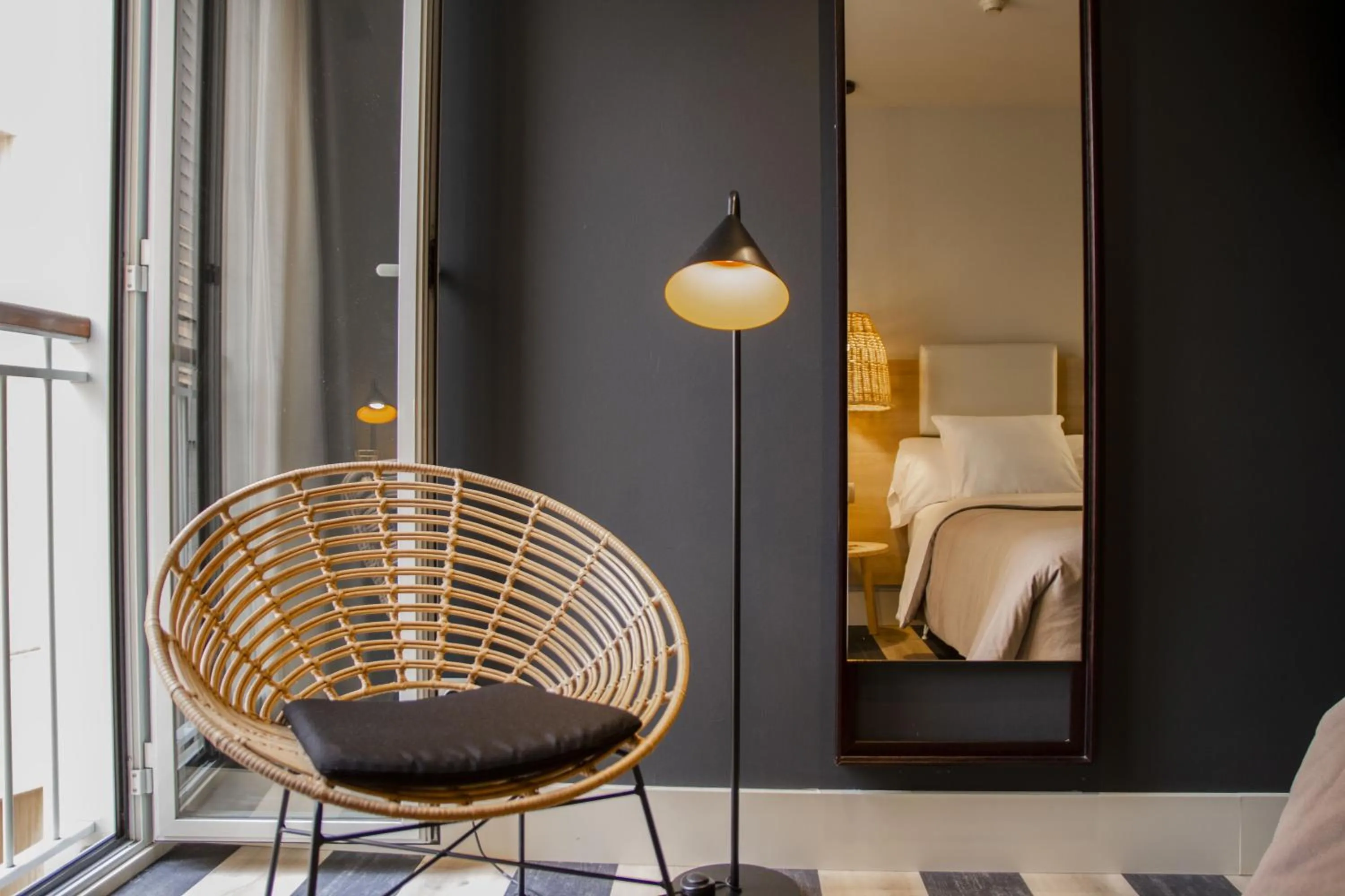 Bedroom, Bed in room Select Bilbao