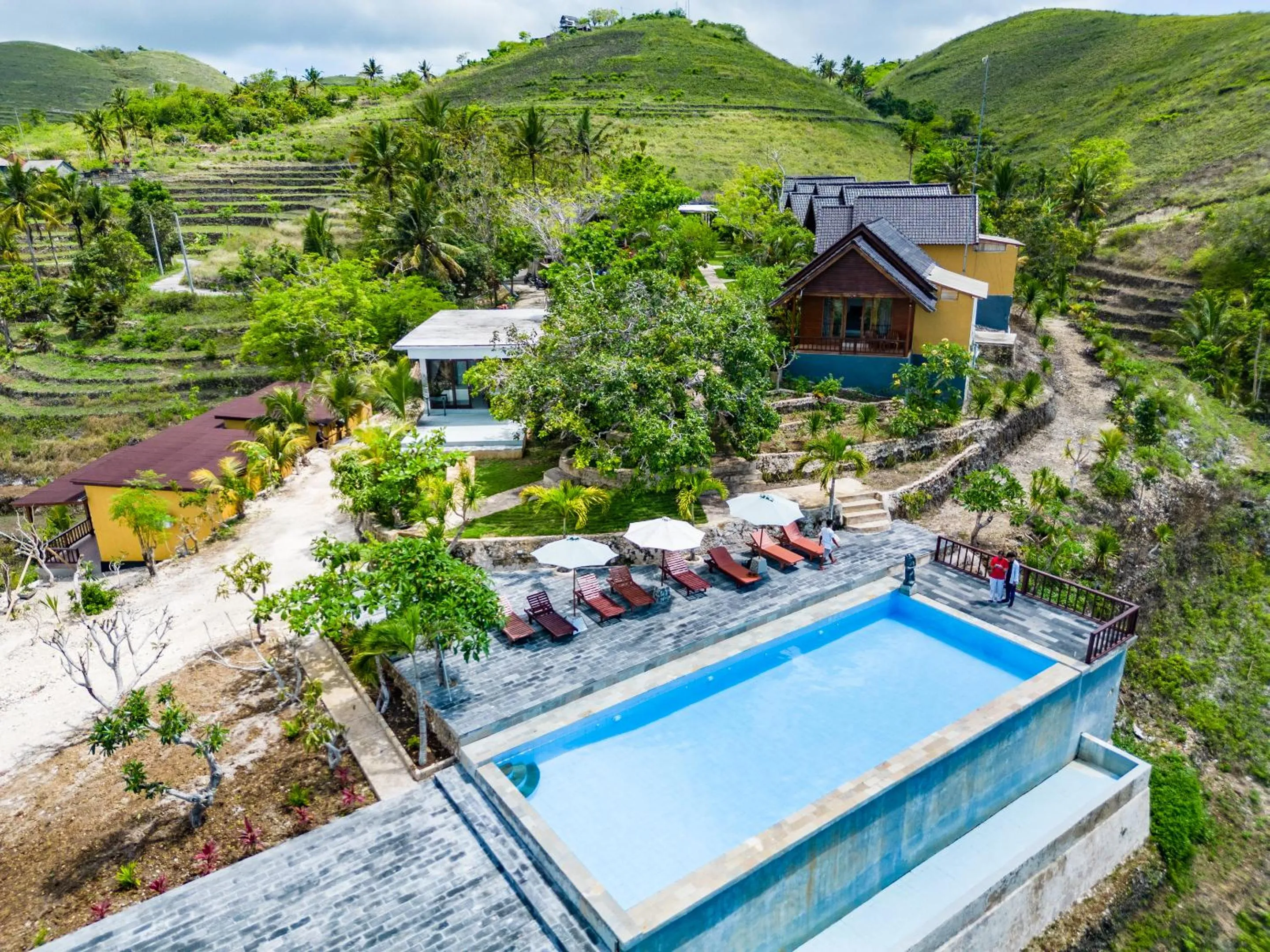 Property building in Nusa Penida Pini Sentana