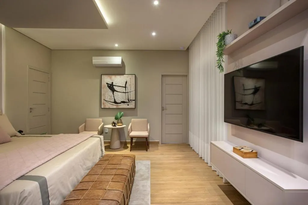 Bed in Casa Mantiqueira Hotel Boutique