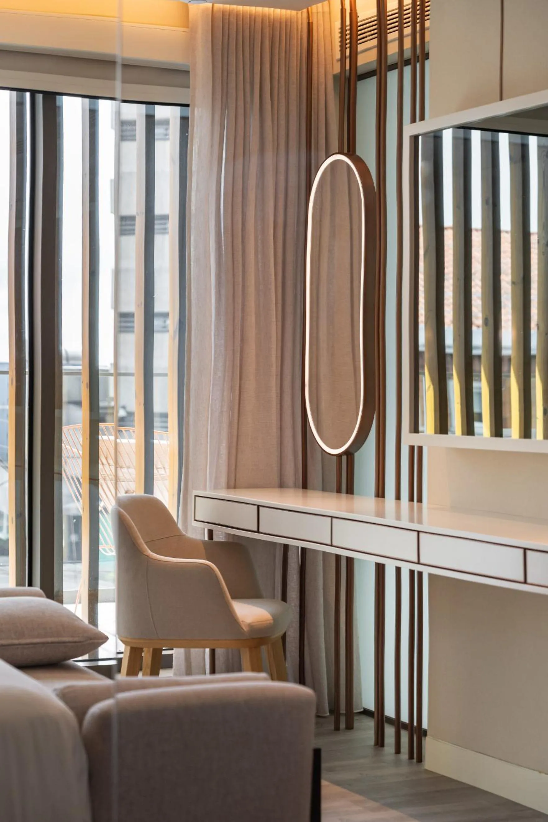 Bedroom in LUSTER Hotel