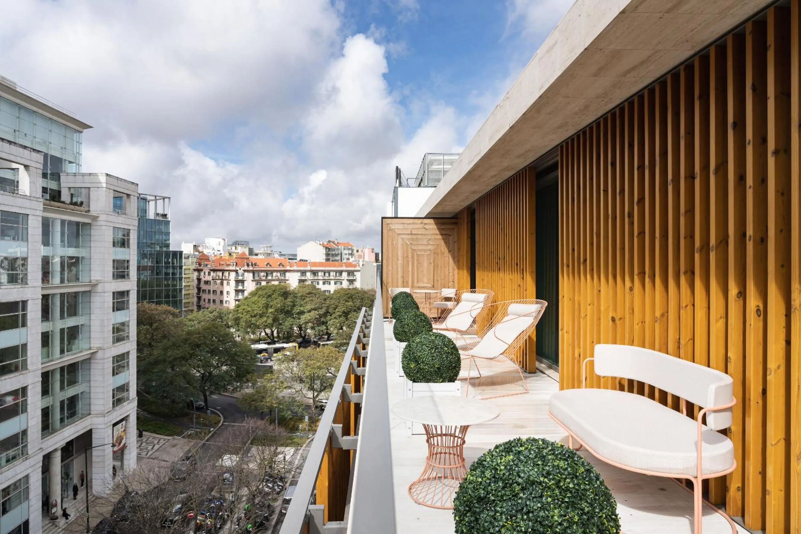 Balcony/Terrace in LUSTER Hotel