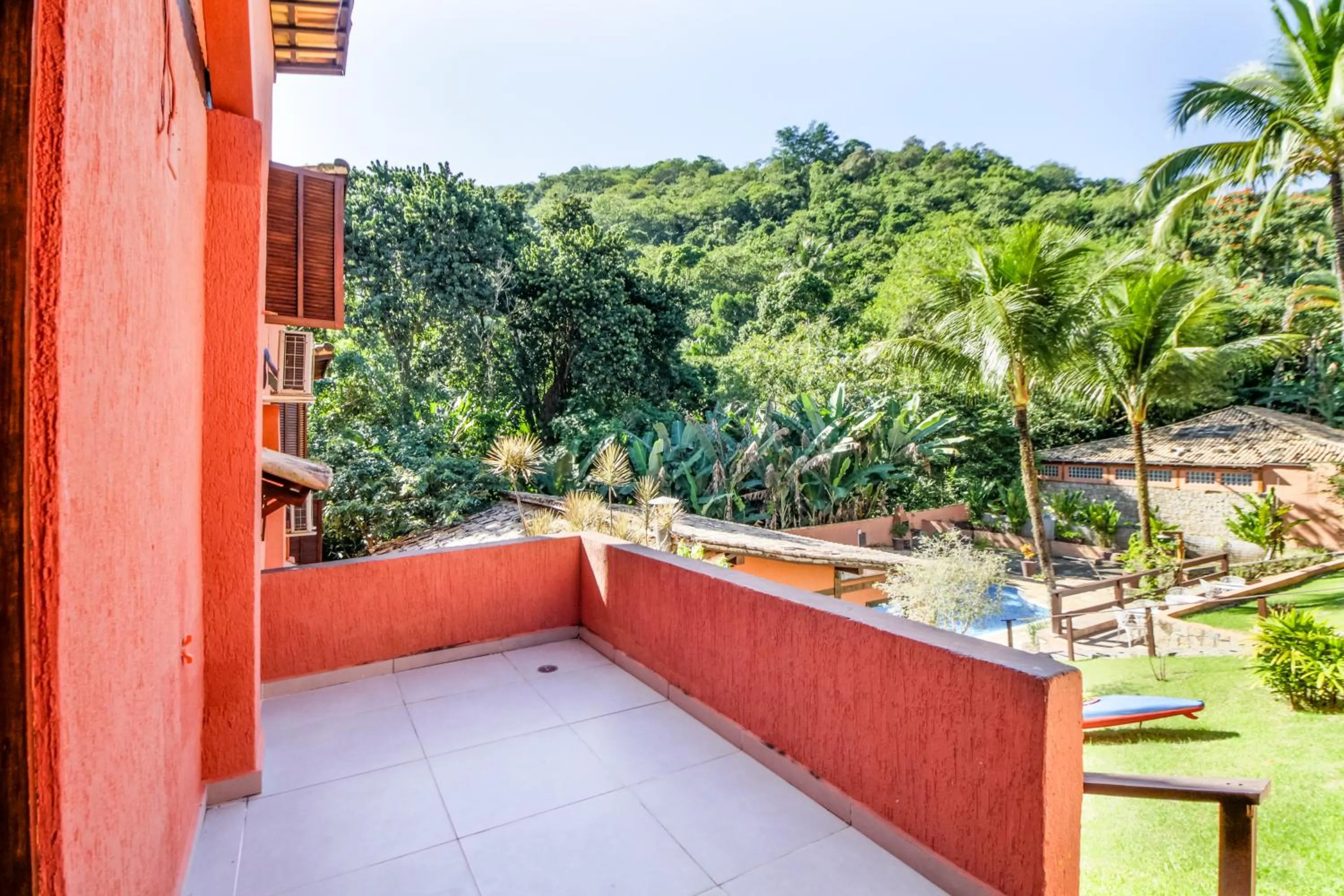 Balcony/Terrace in VELINN Pousada Canoa Ilhabela