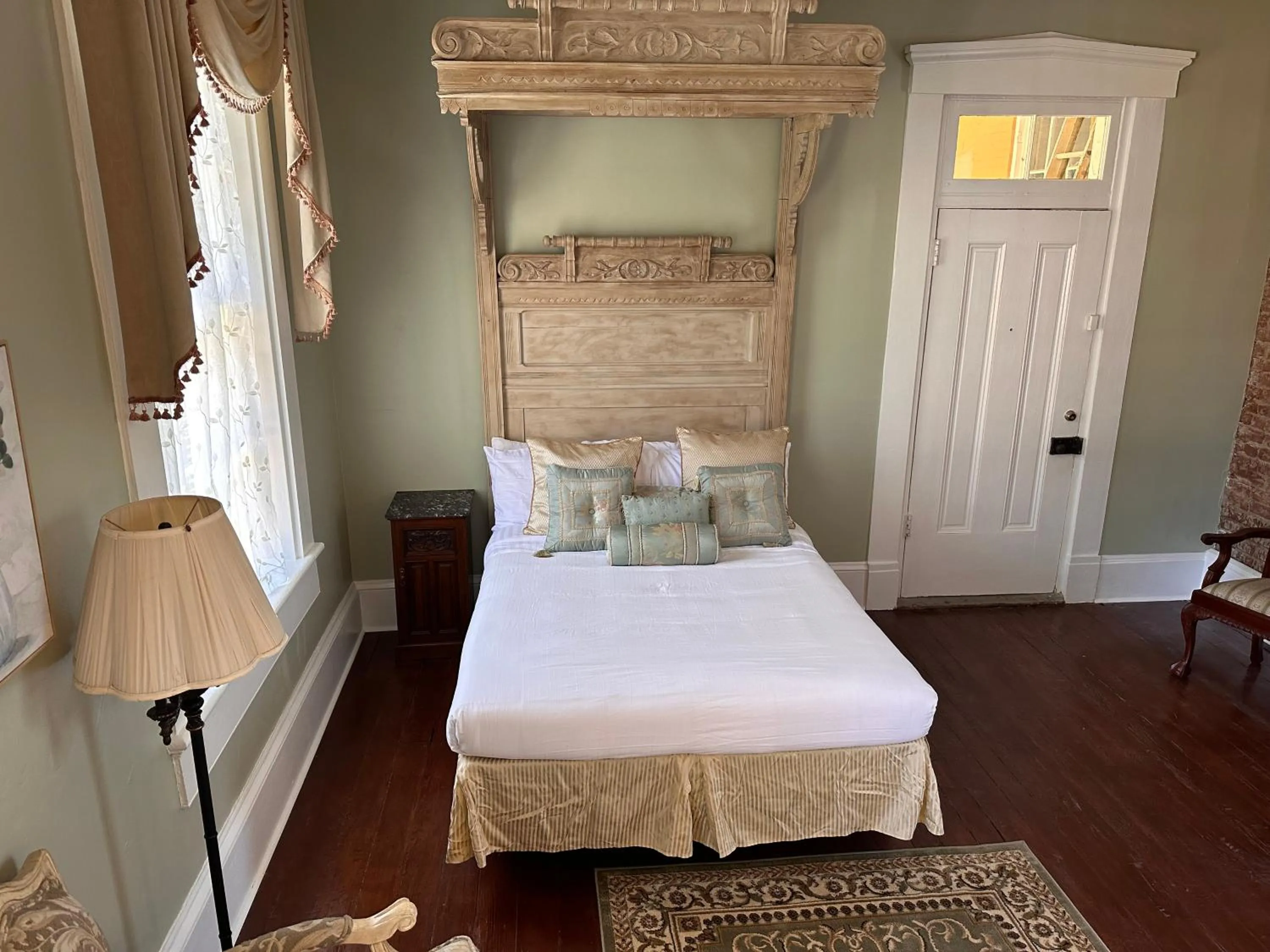 Bed in The Inn at Cedar Grove