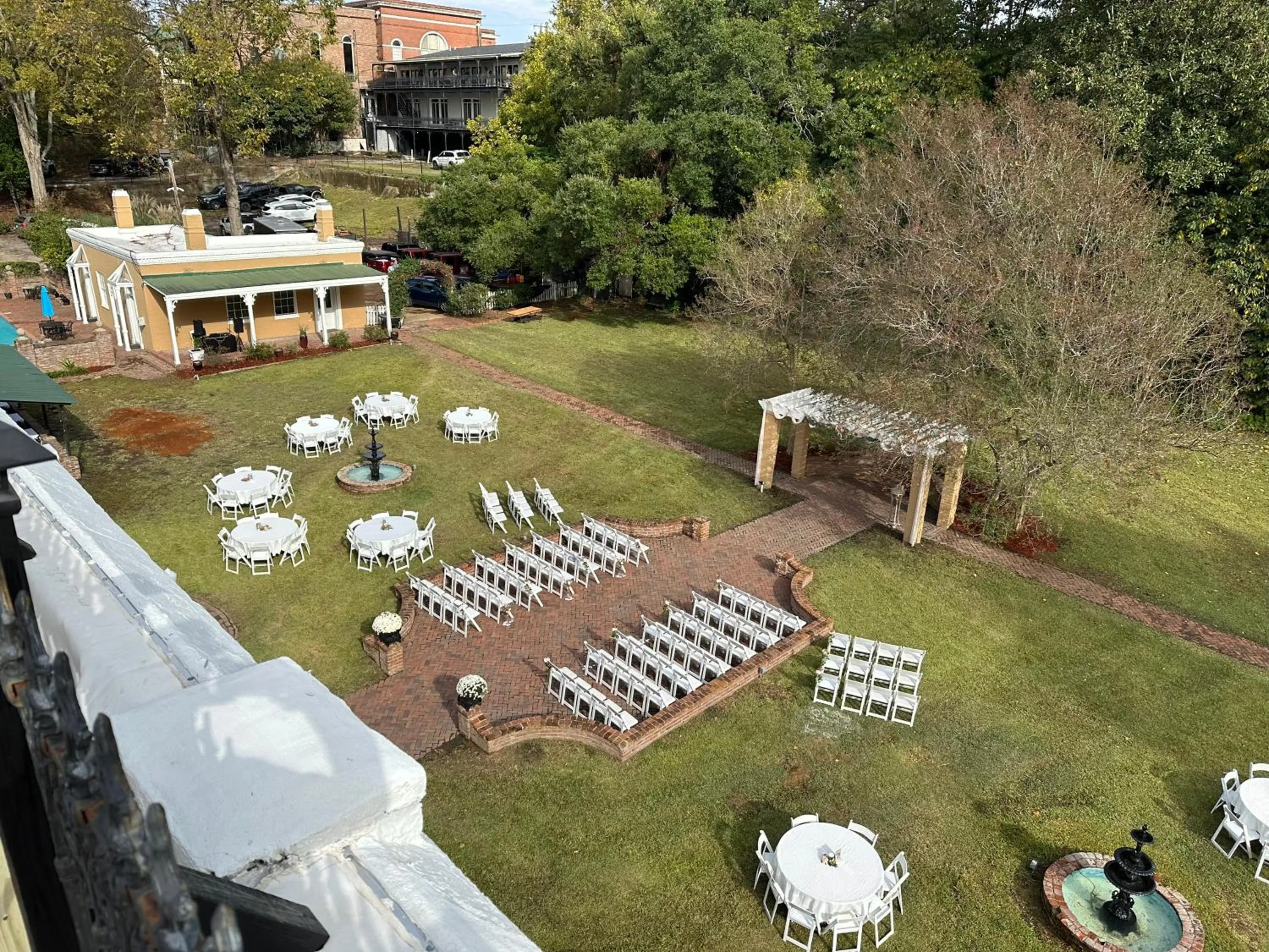 wedding in The Inn at Cedar Grove