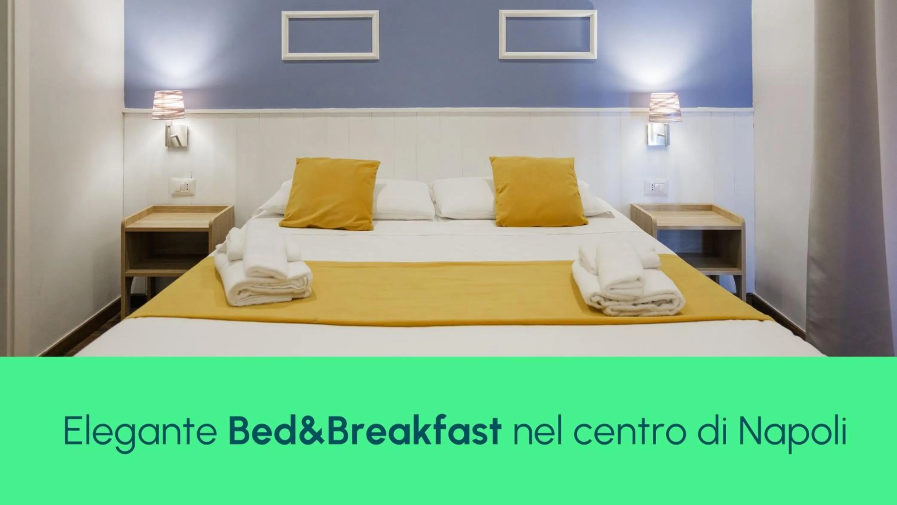 Text overlay, Bed in HOTIDAY Room Collection - Napoli Botanique