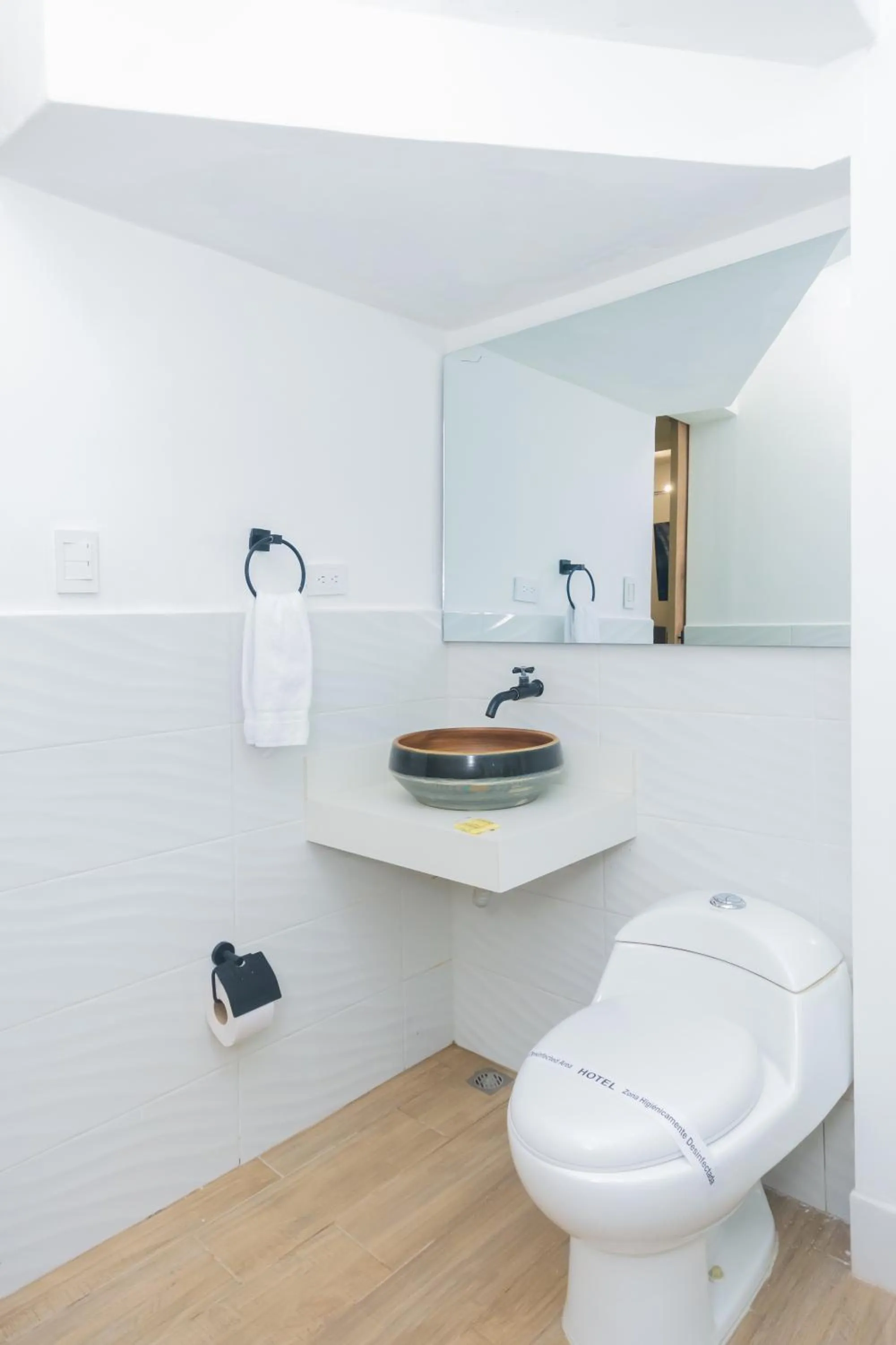 Shower in La Casona Hotel Boutique