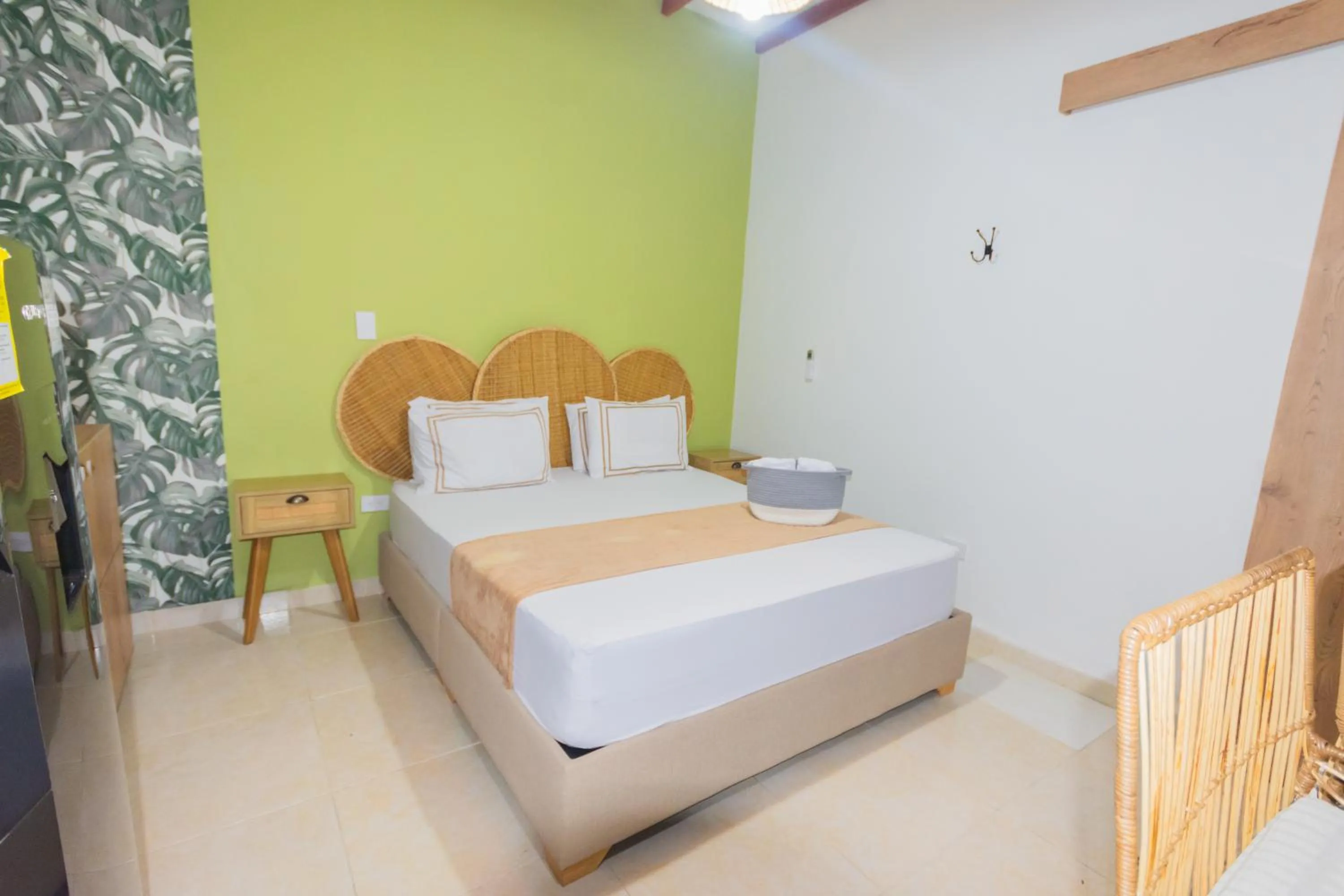 Bed in La Casona Hotel Boutique