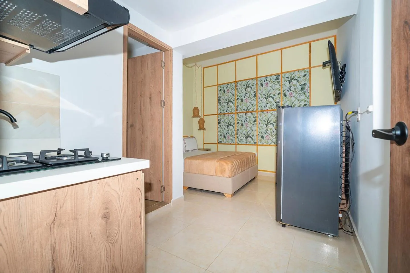 Kitchen or kitchenette in La Casona Hotel Boutique