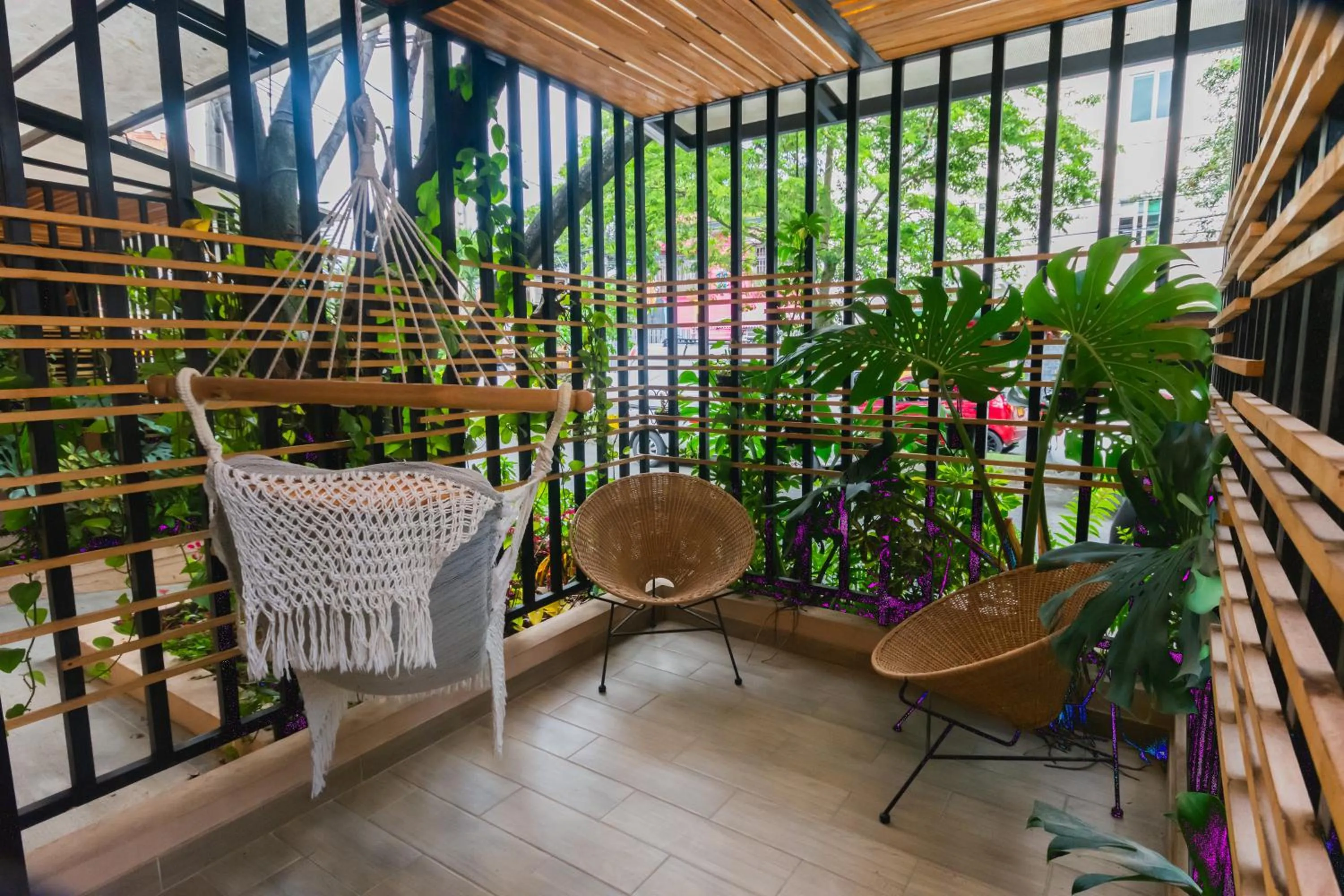 Balcony/Terrace in La Casona Hotel Boutique