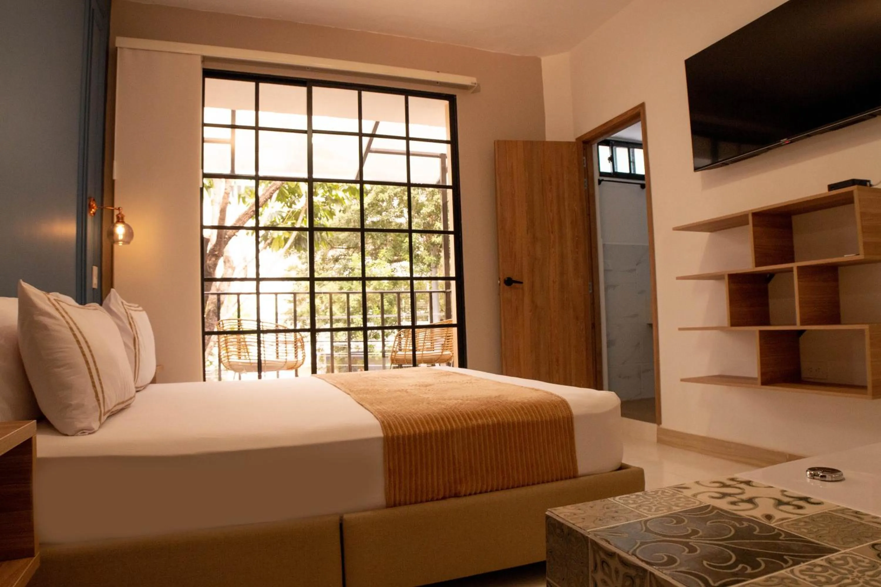 Bedroom, Bed in La Casona Hotel Boutique