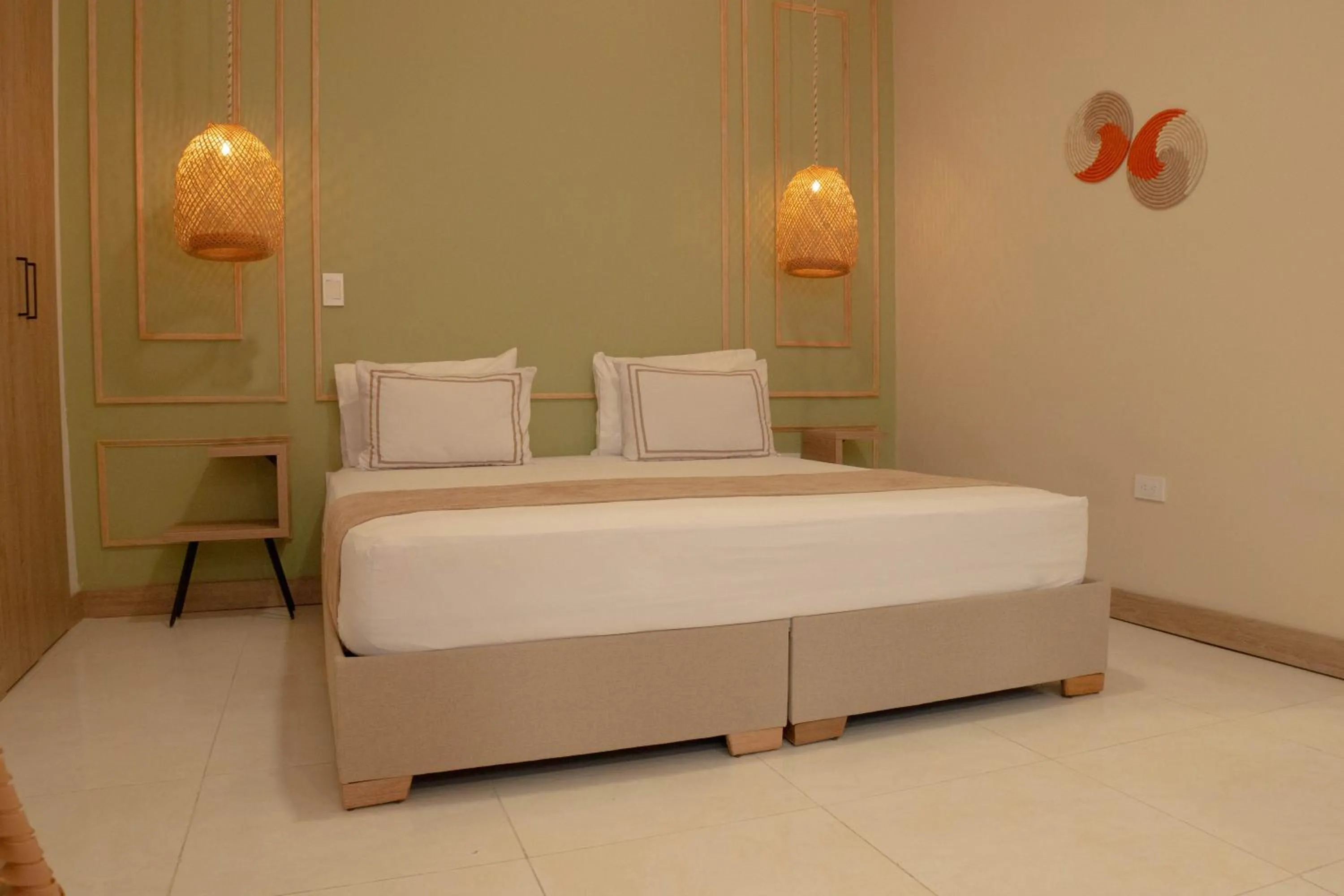 Bed in La Casona Hotel Boutique