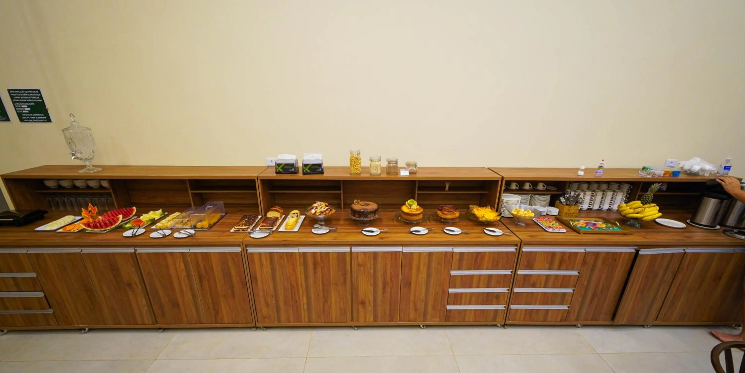 Breakfast in Verdant hotel