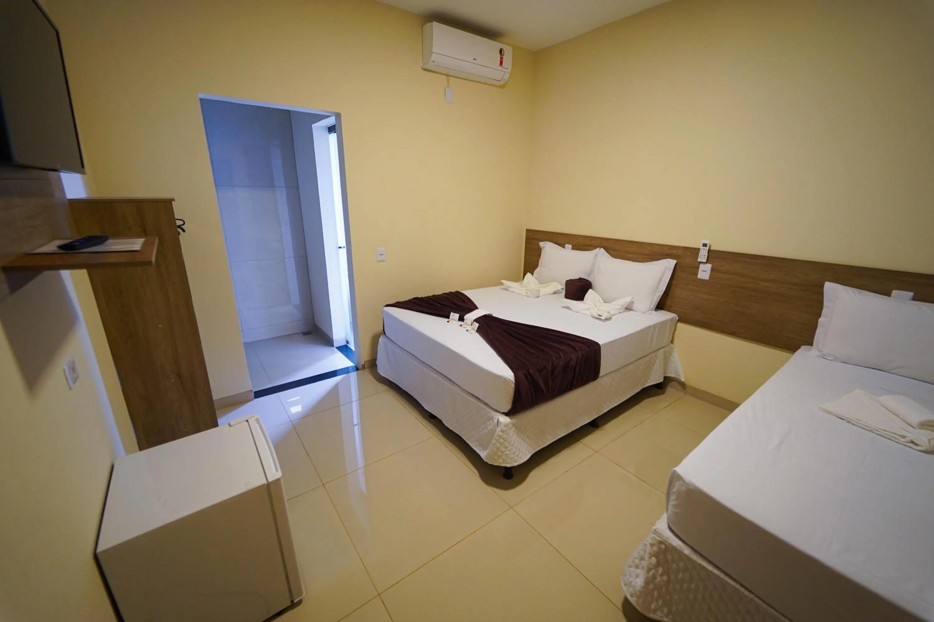 Bed in Verdant hotel