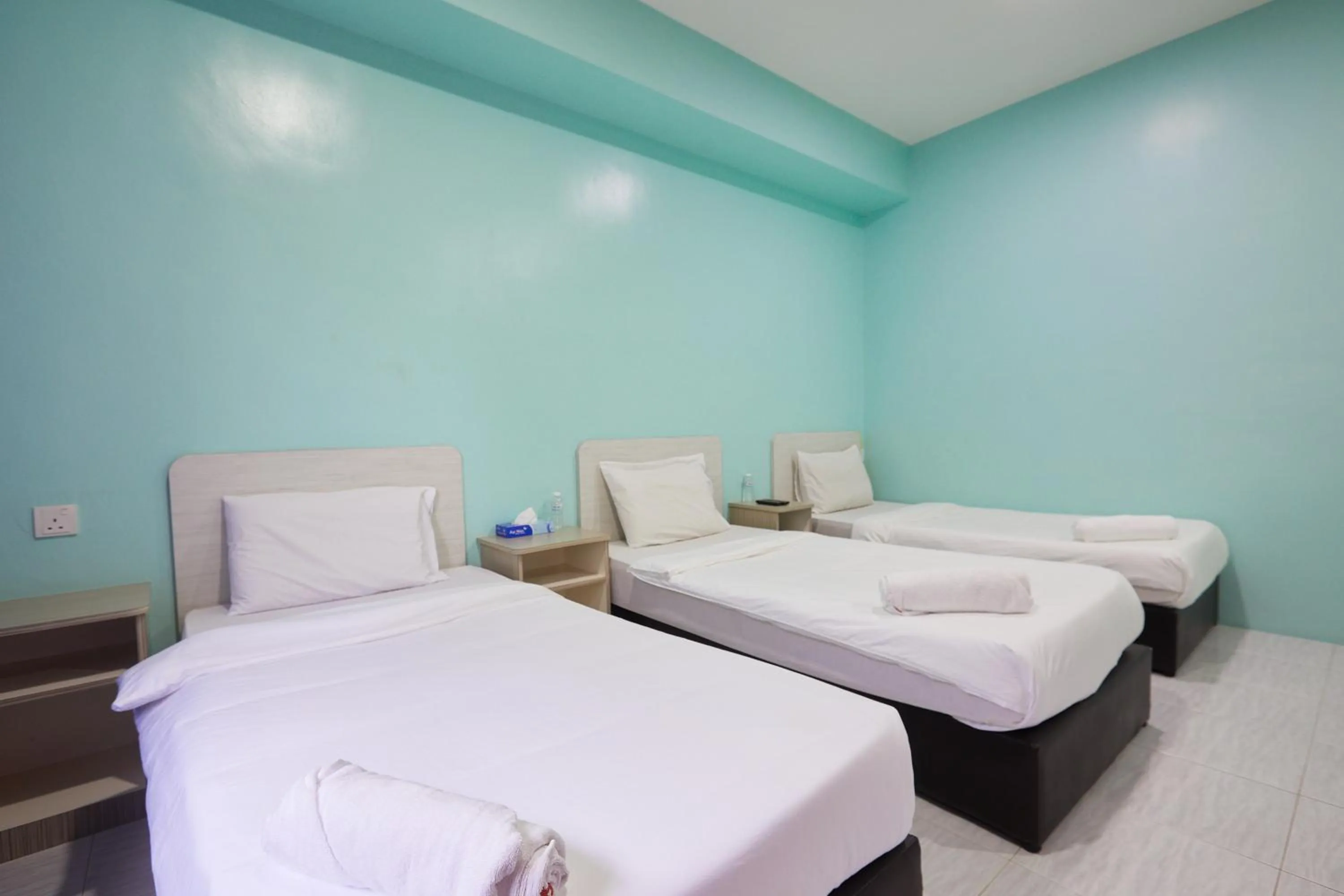 Bed in SY JERANTUT HOTEL