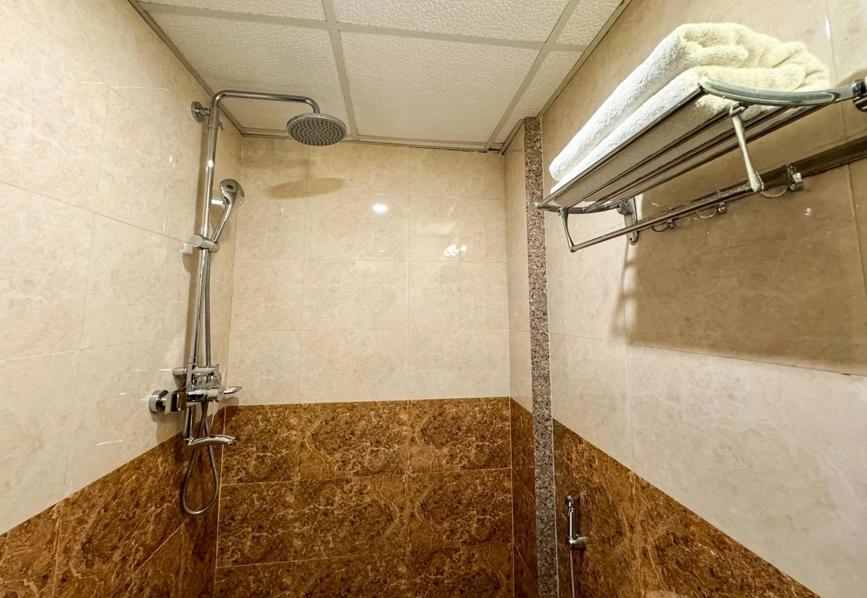 Shower in Hotel Abi International