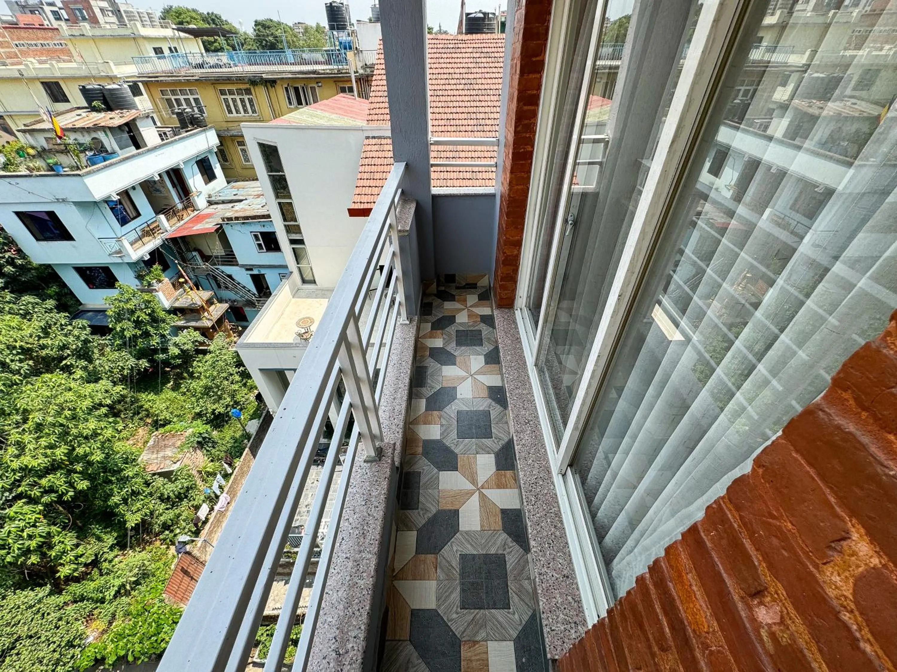 Balcony/Terrace in Hotel Abi International