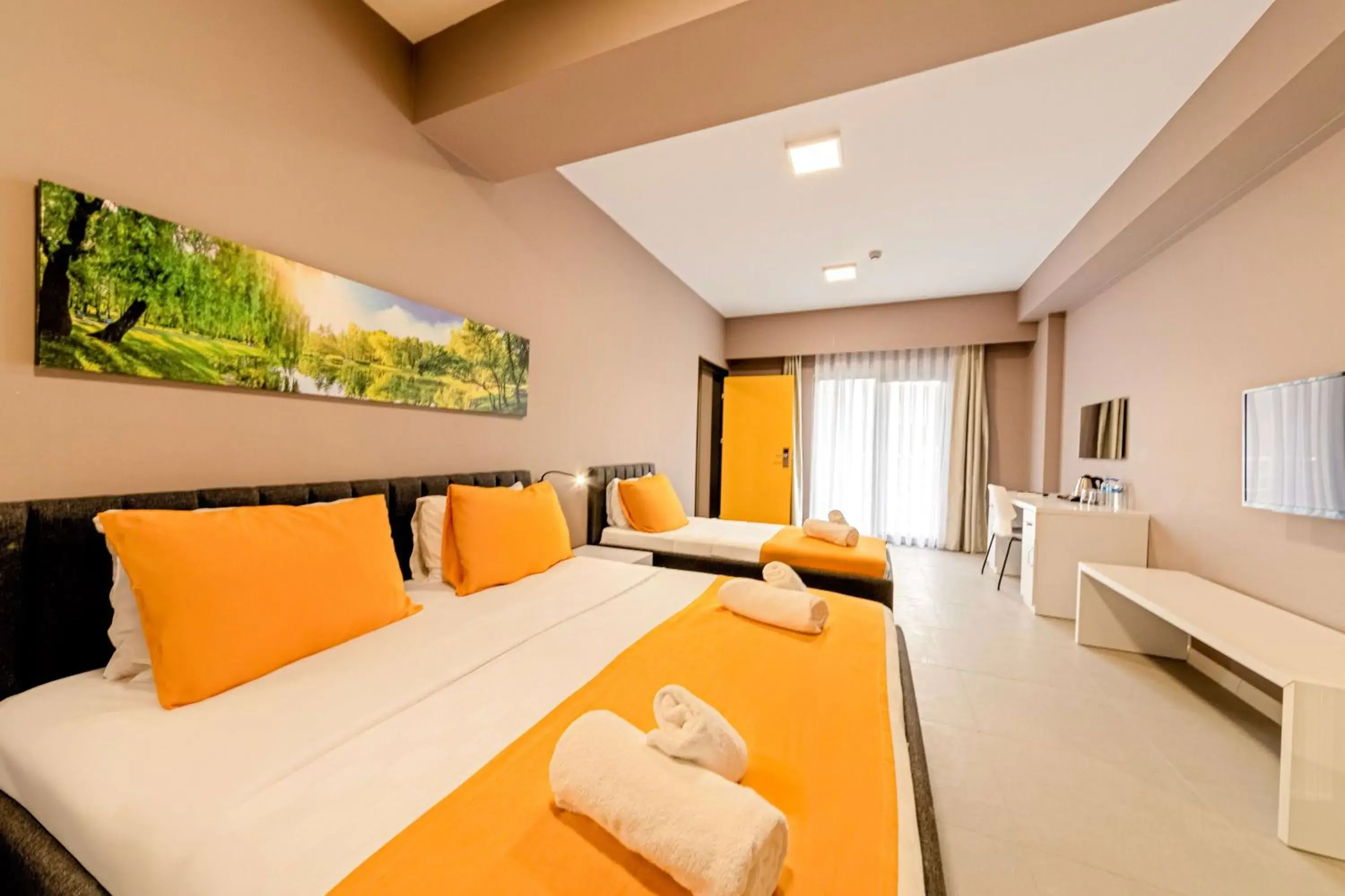 Family Room with Garden View in First Joy Hotel Family Room with Garden View in First Joy Hotel