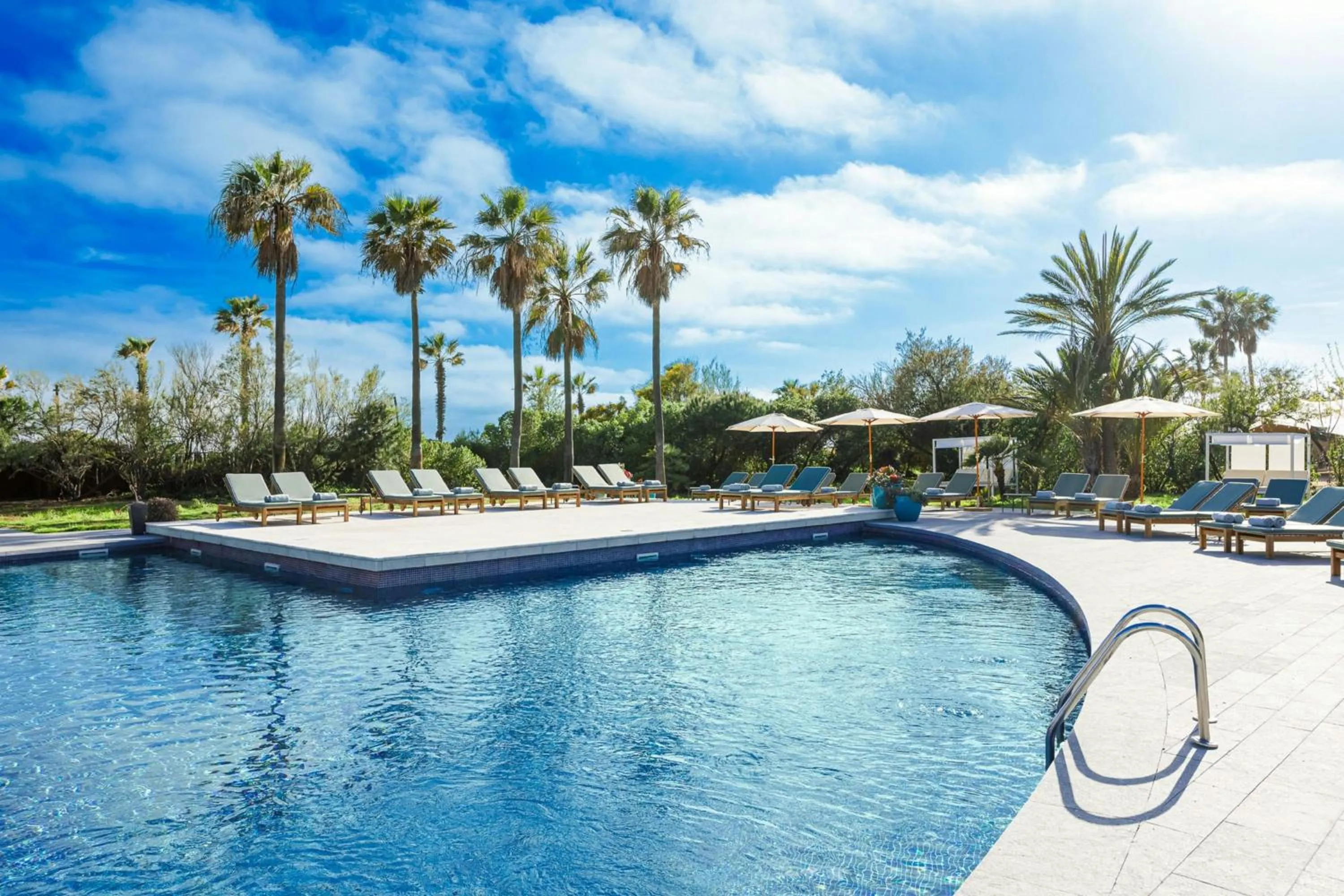 Swimming pool in AC Hotel by Marriott Gava Mar Airport