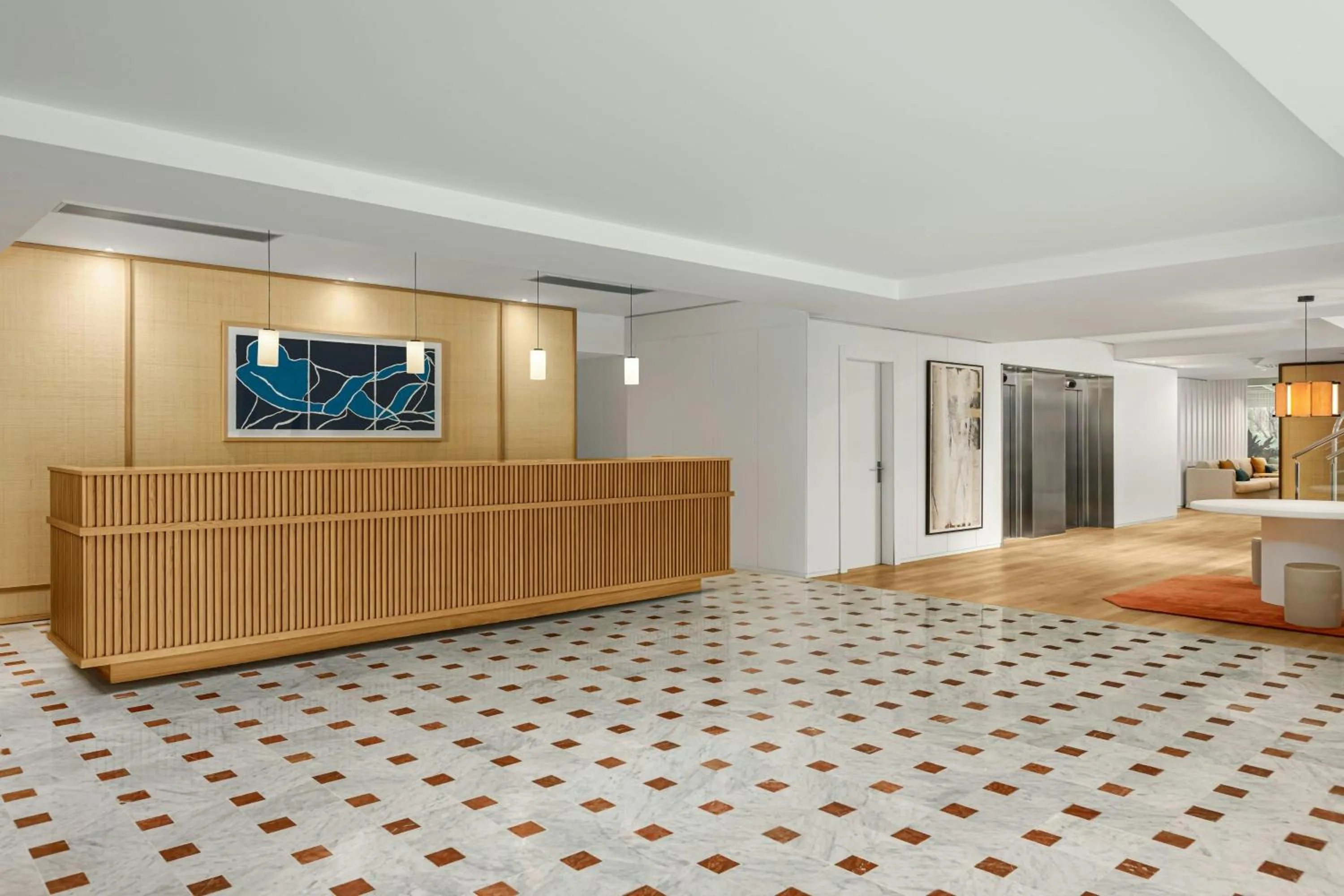 Lobby or reception in AC Hotel by Marriott Gava Mar Airport