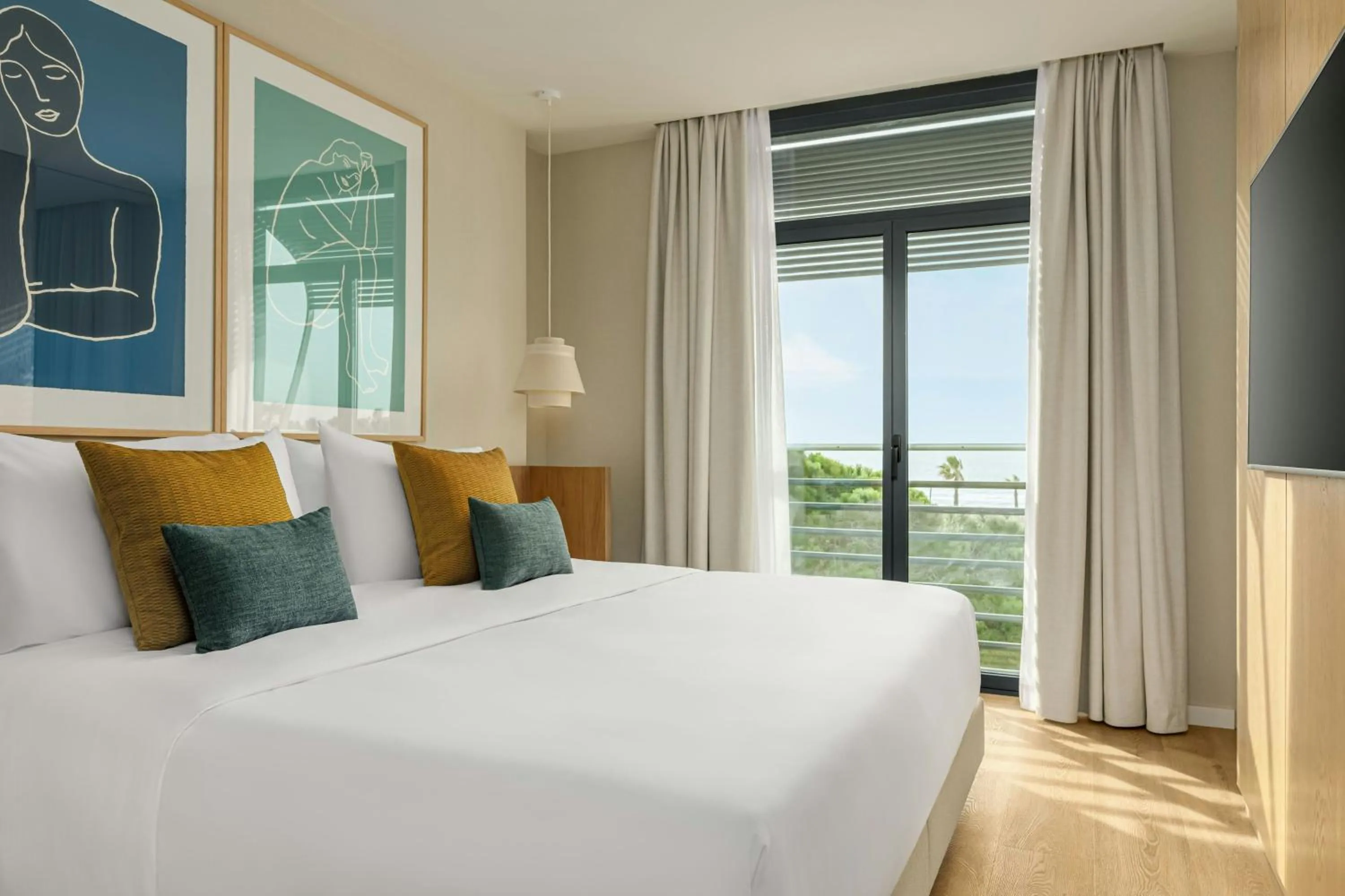 Bedroom, Bed in AC Hotel by Marriott Gava Mar Airport