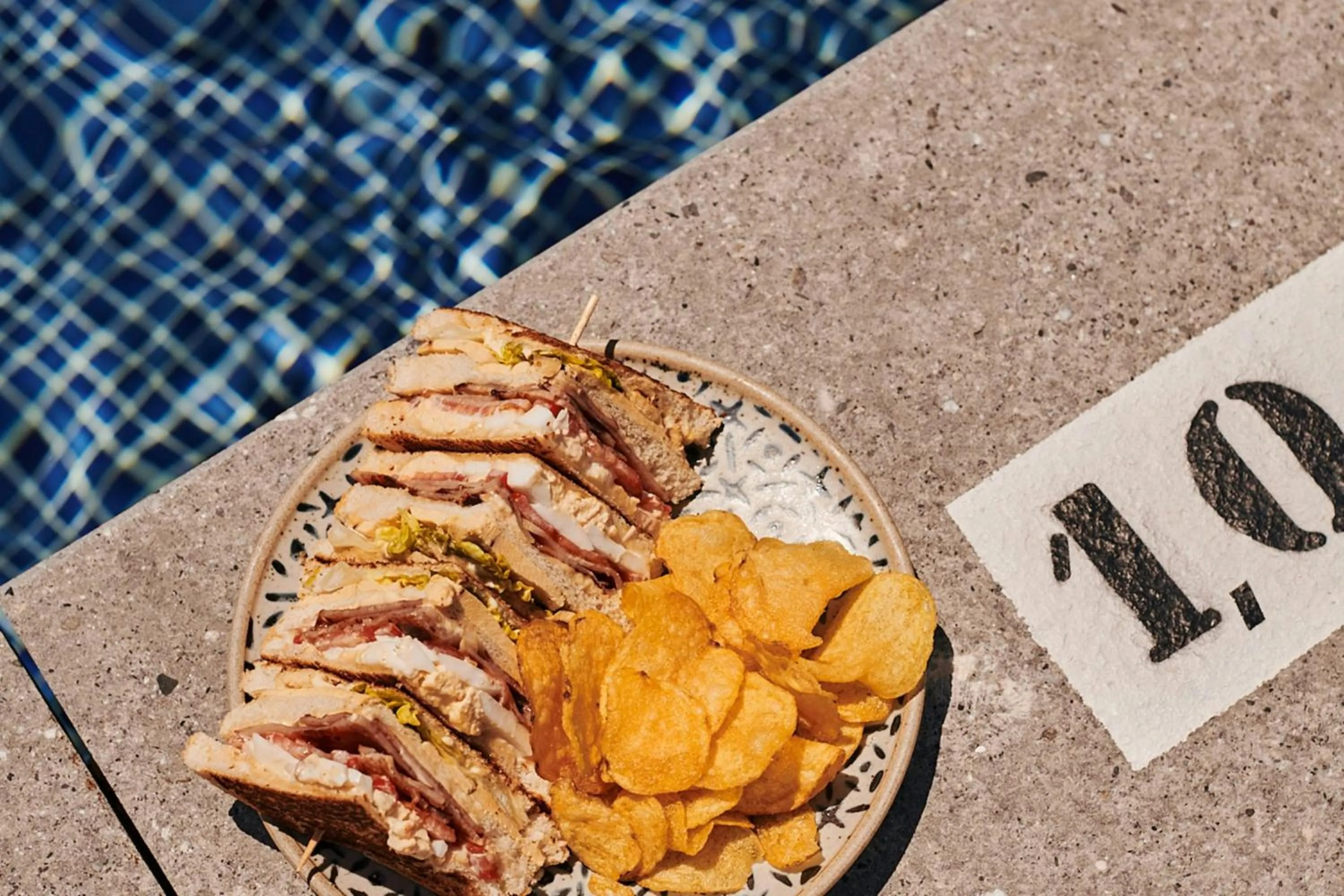 Swimming pool in AC Hotel by Marriott Gava Mar Airport