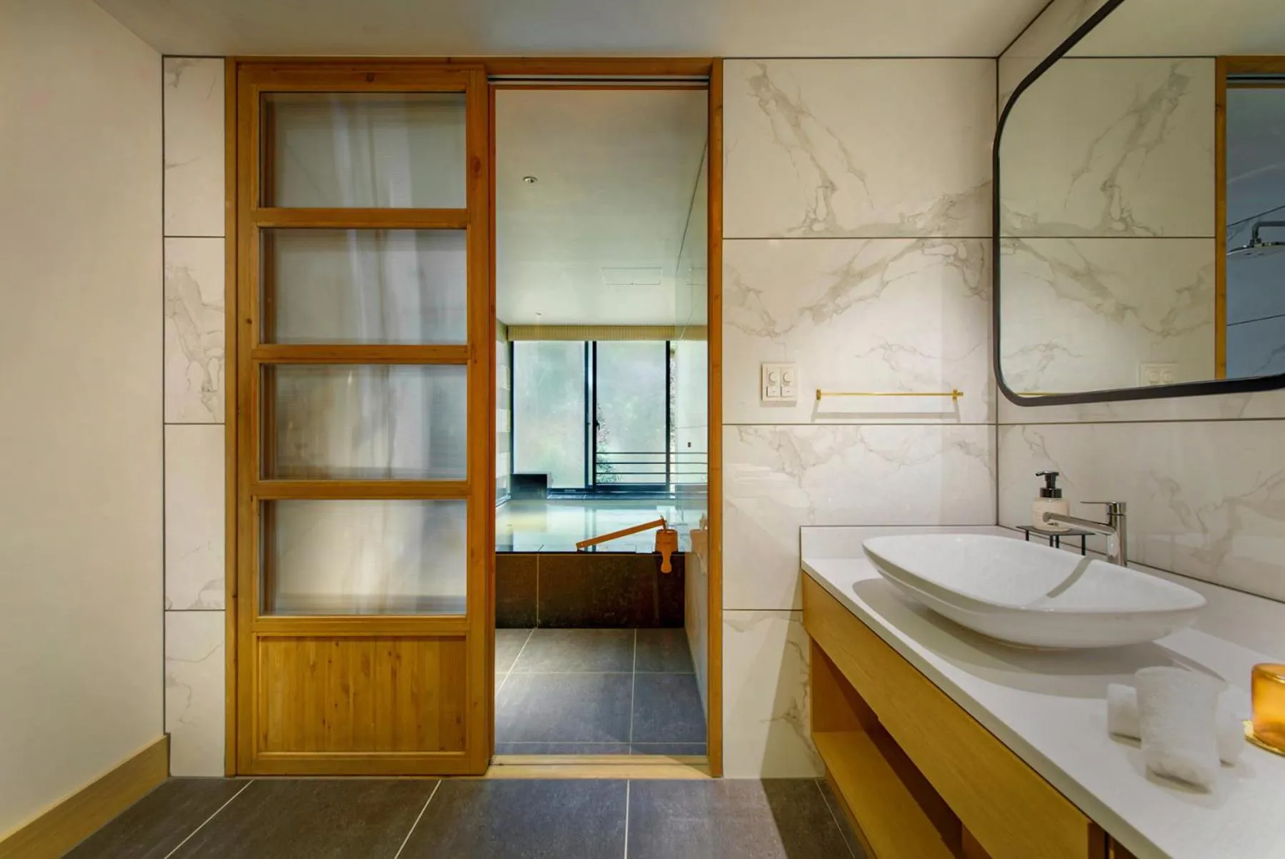 Bathroom in Fufu Nikko