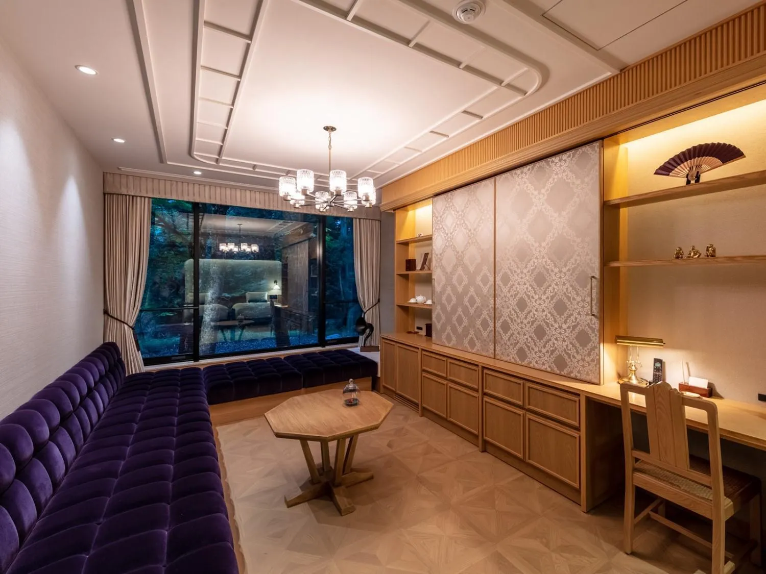 Living room in Fufu Nikko