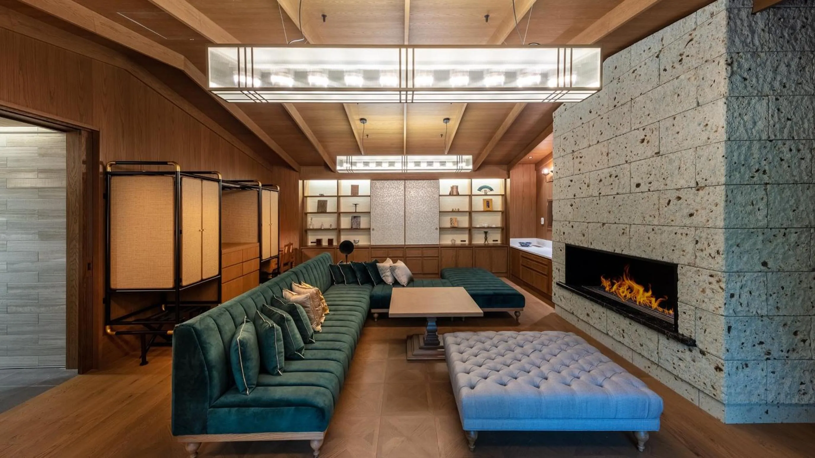 Living room in Fufu Nikko