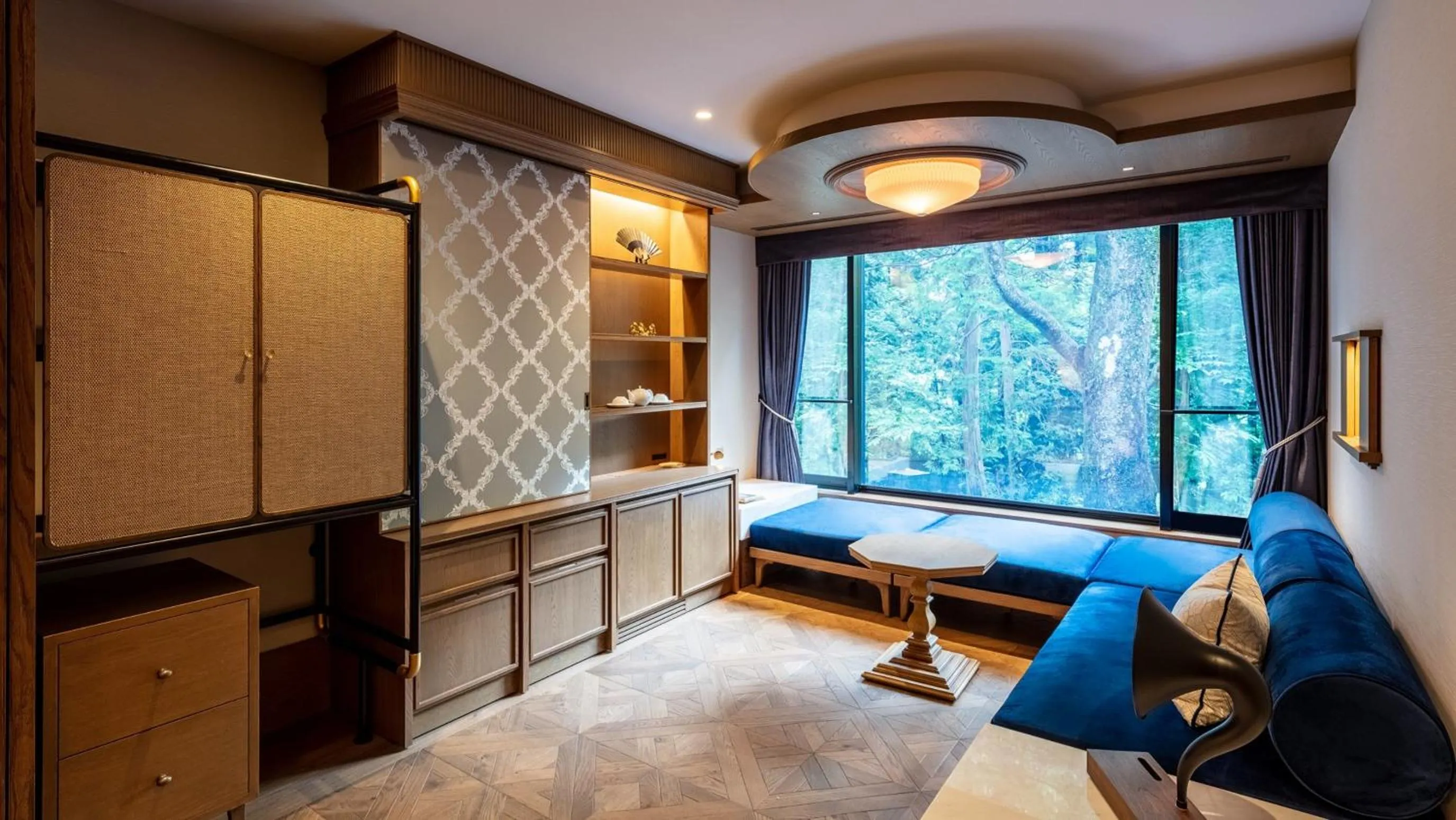 Living room in Fufu Nikko