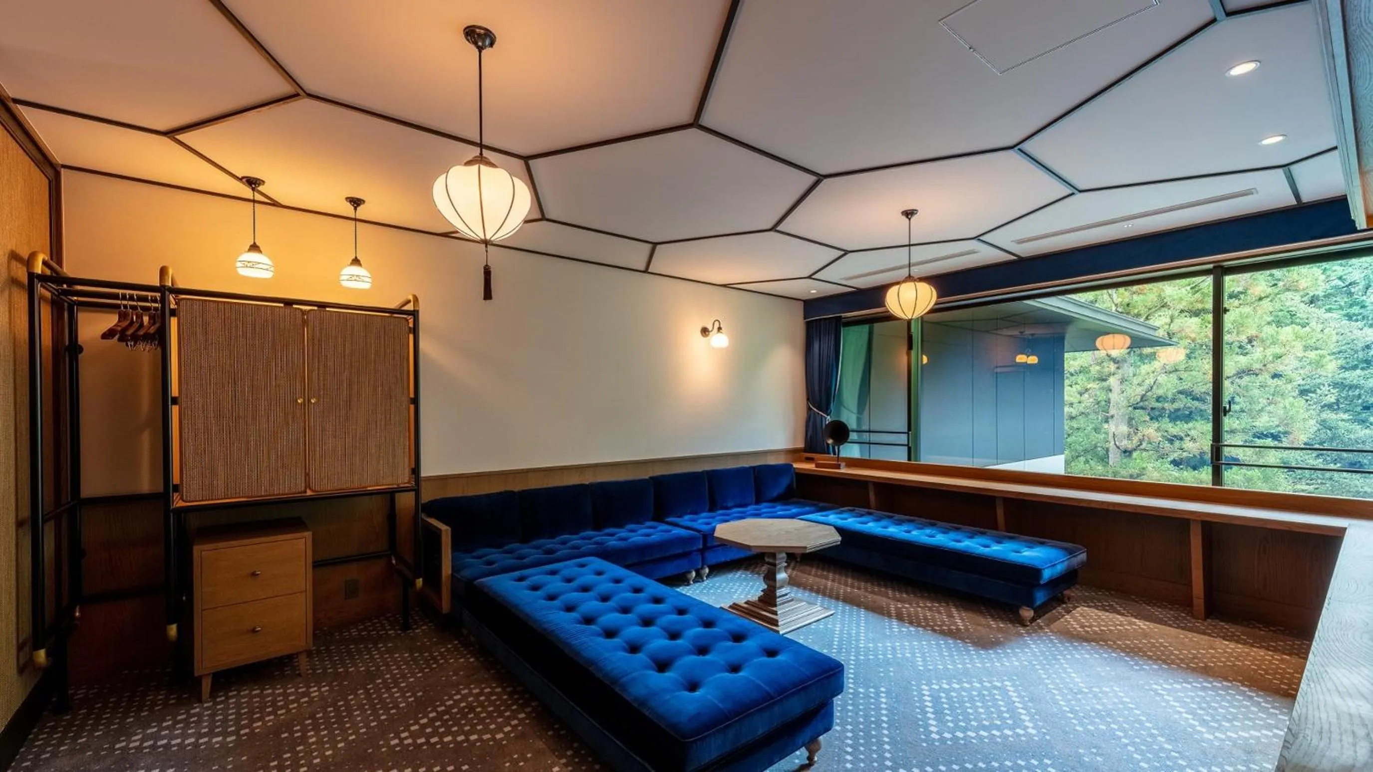 Living room in Fufu Nikko