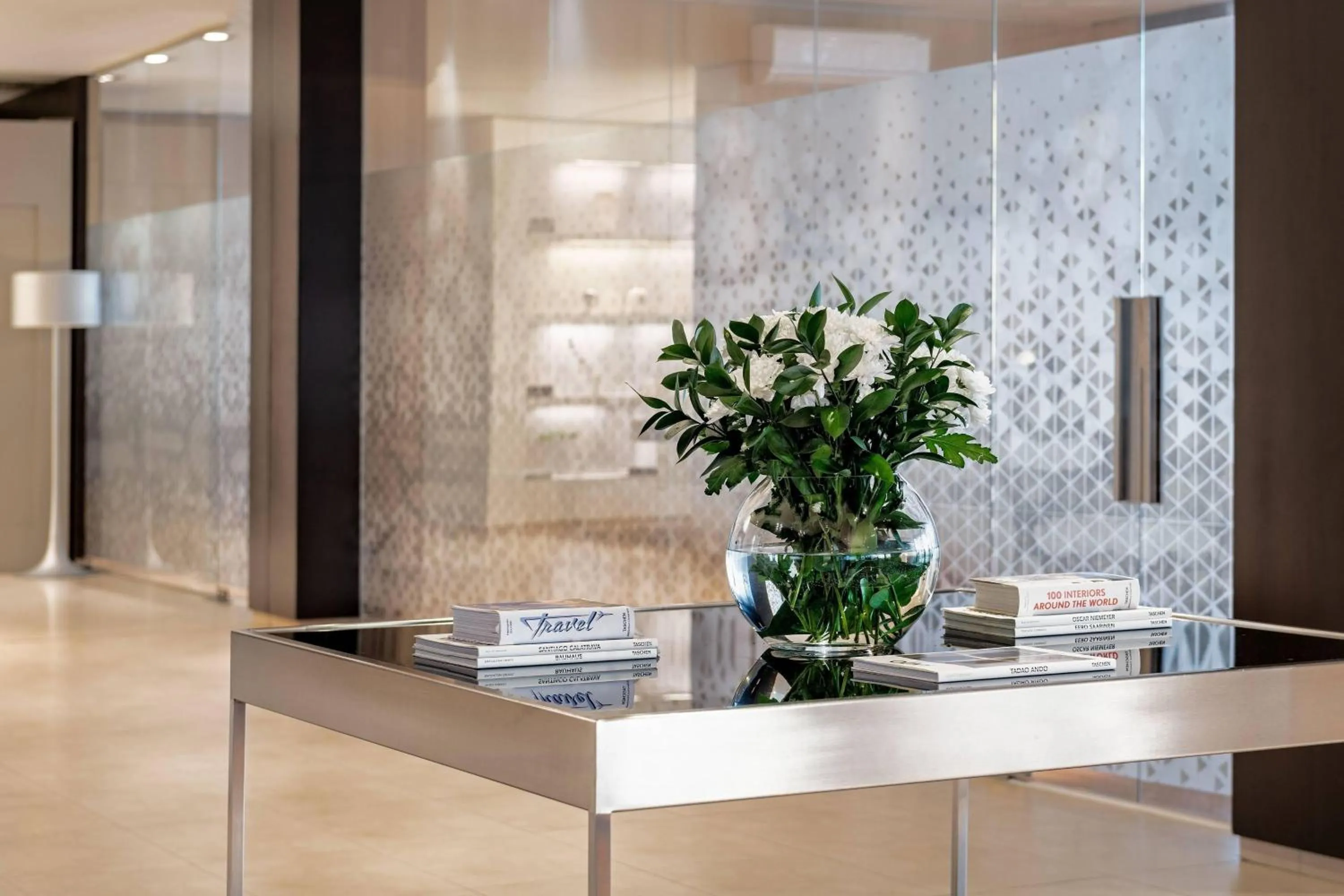 Lobby or reception in AC Hotel San Sebastián de los Reyes by Marriott