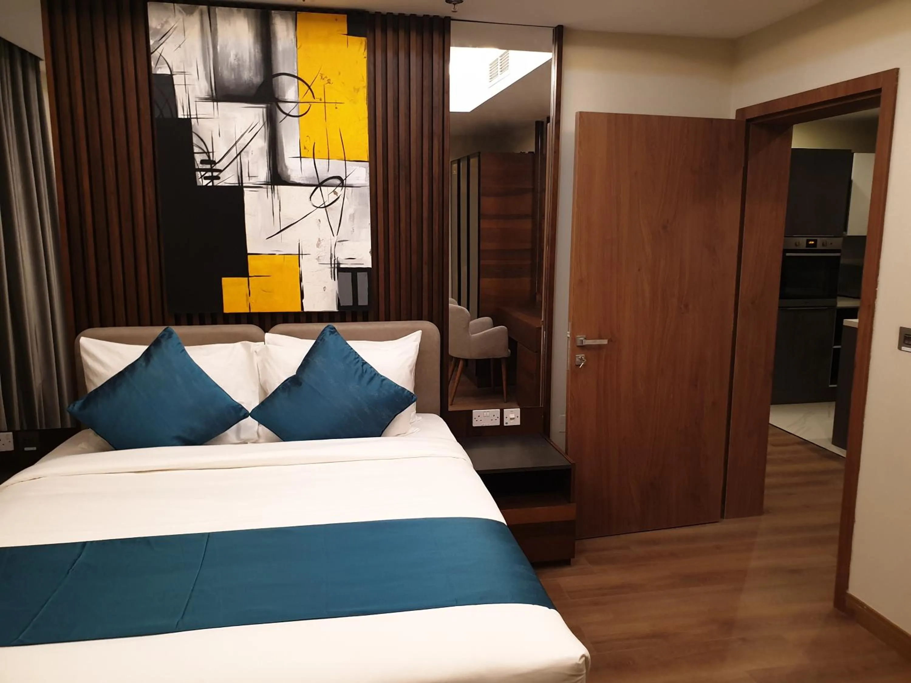 Bed in Terminal Inn Mansoura-Furnished Hotel & Apartment