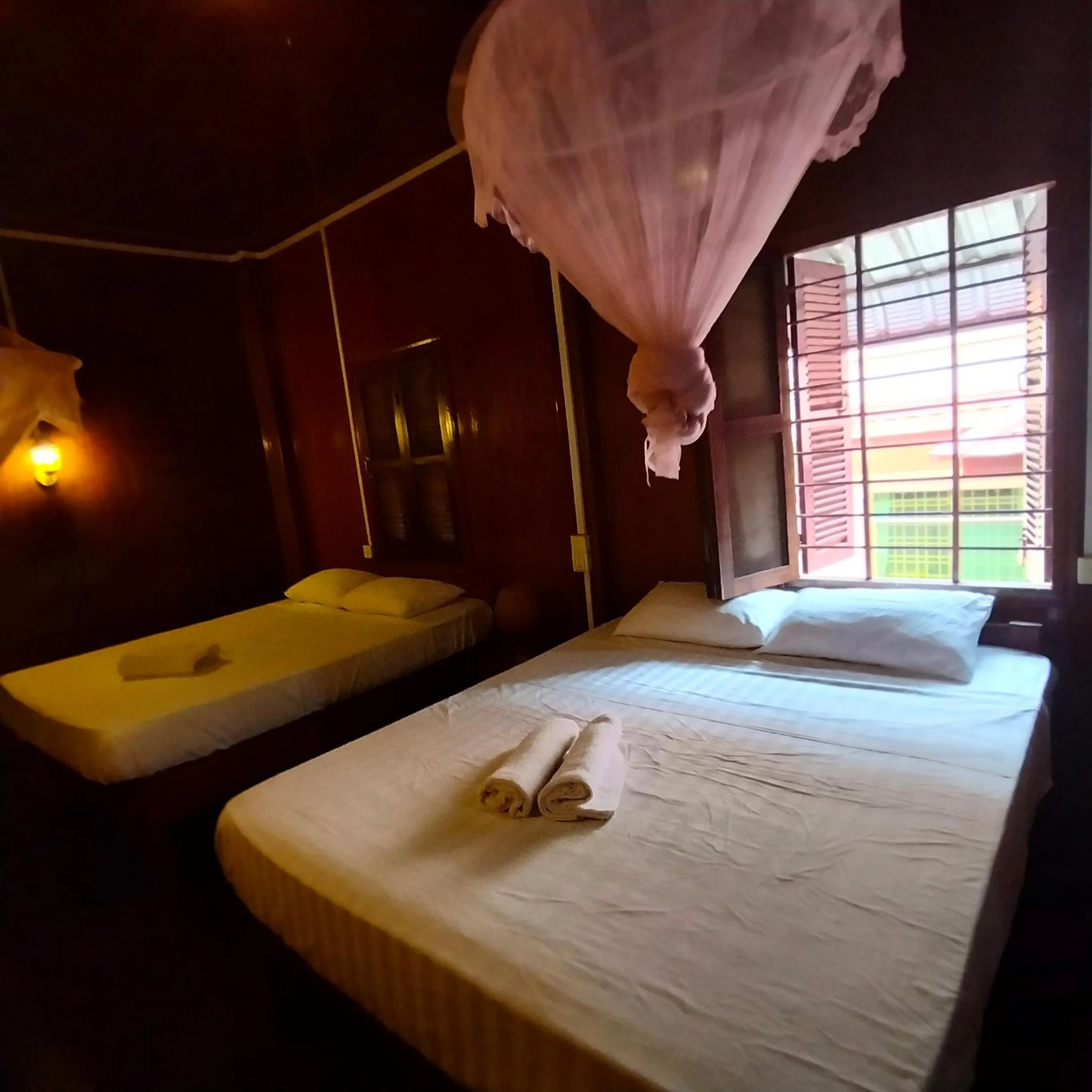 Bed in Nomad Guesthouse