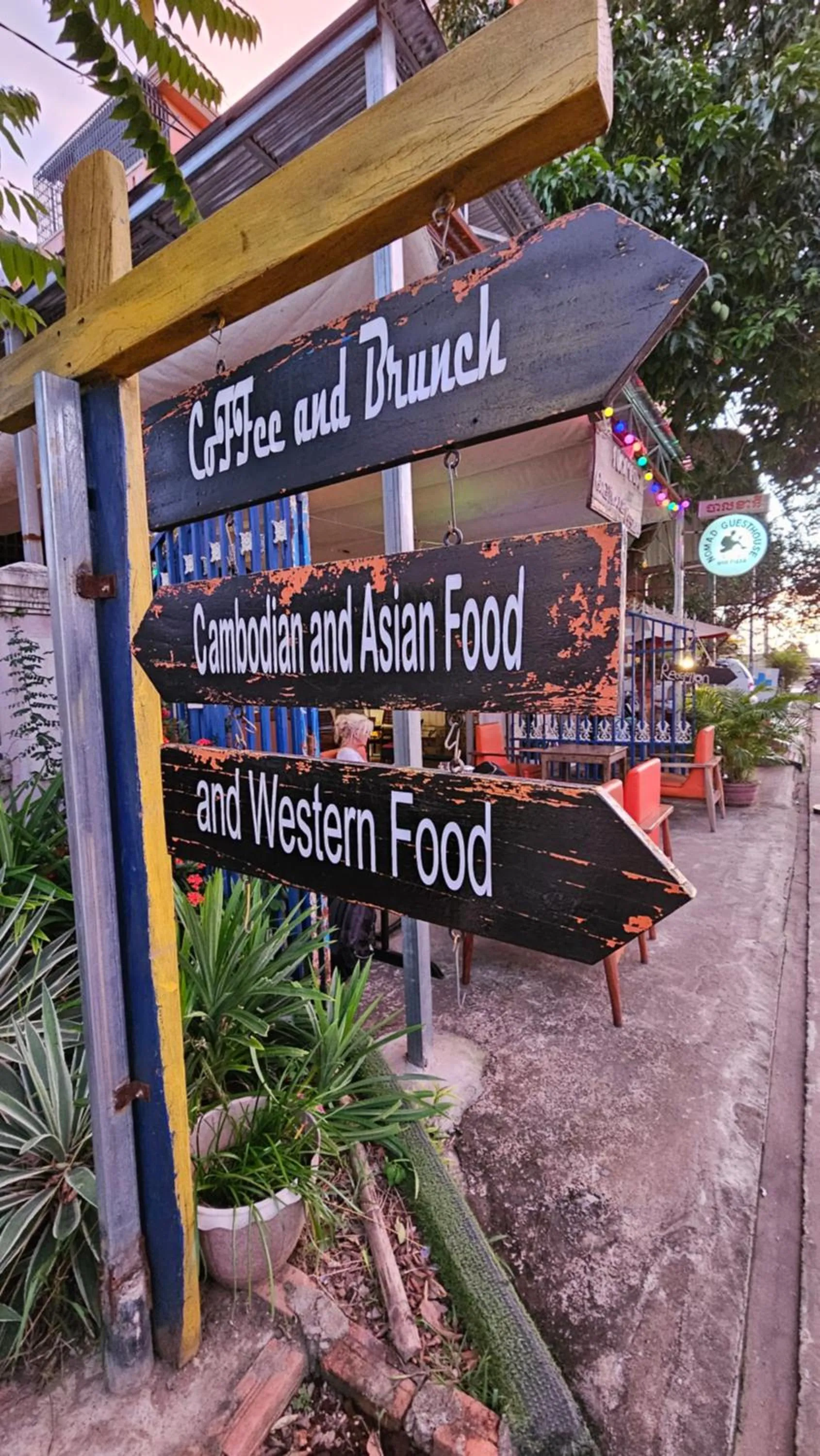 Property building in Nomad Guesthouse