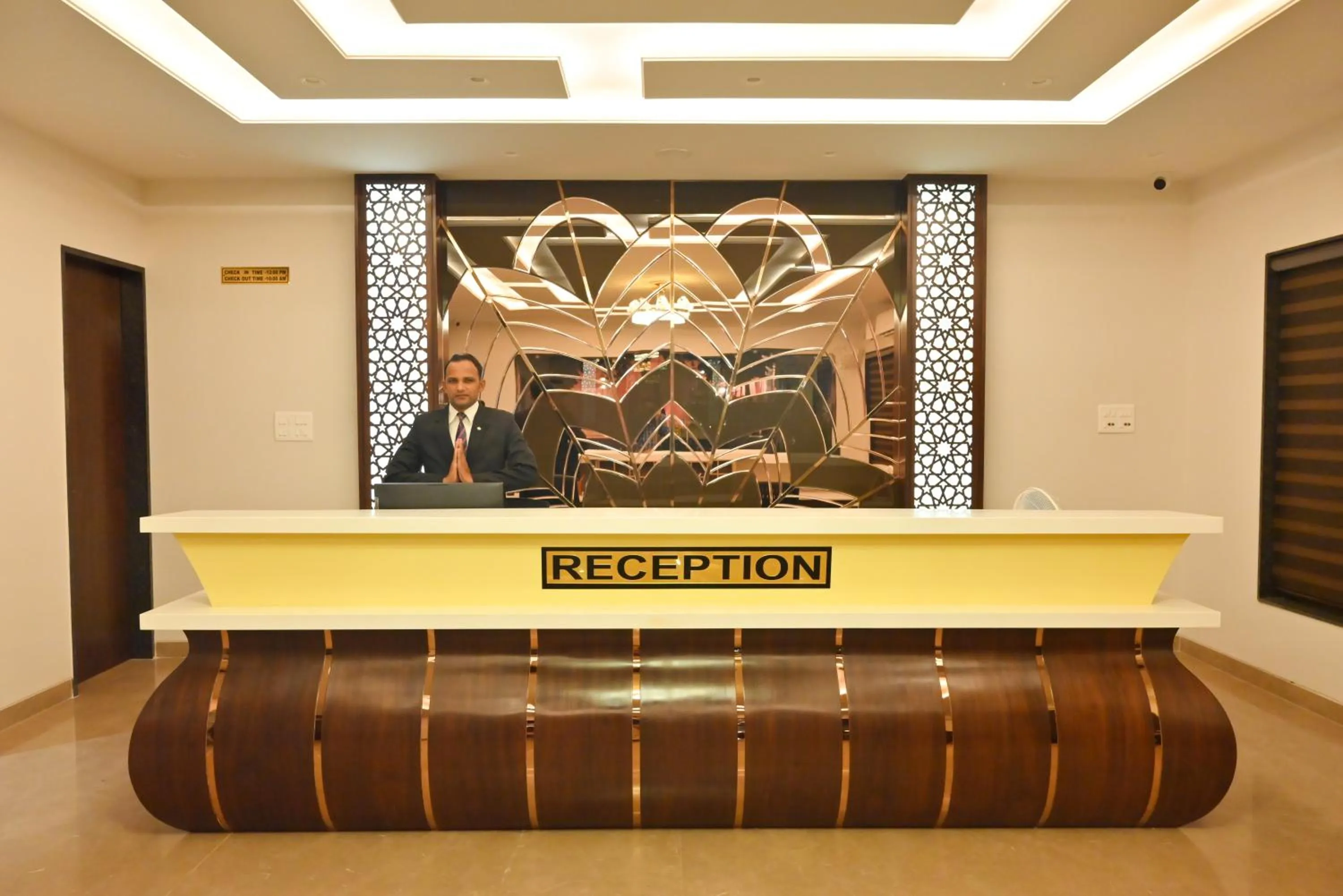 Lobby or reception in MD FARMS AND RESORTS