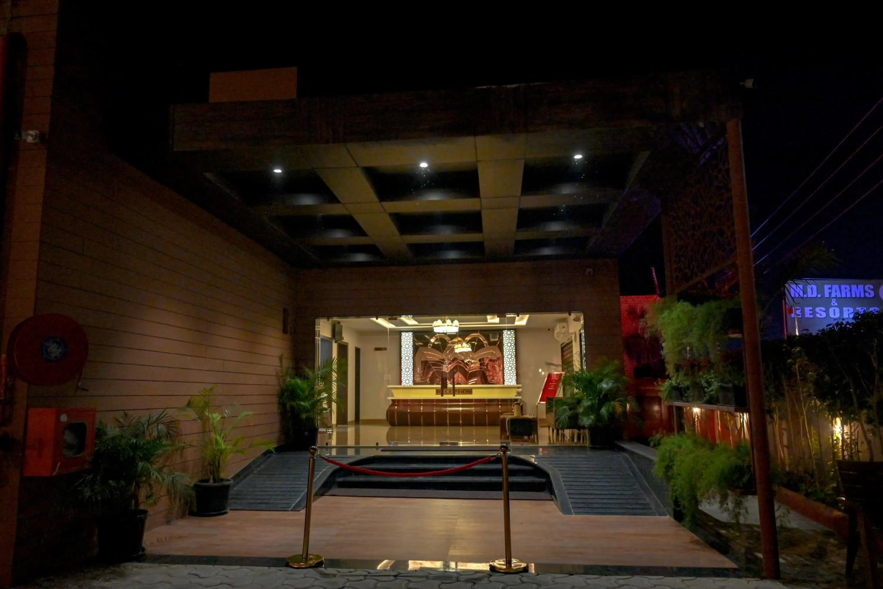 Facade/entrance in MD FARMS AND RESORTS