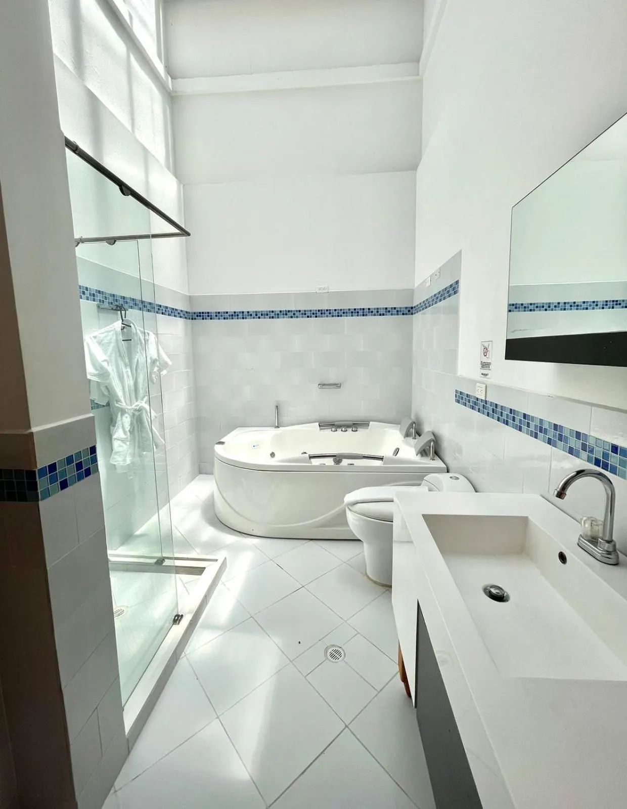 Toilet in Finca Hotel Guadalupe