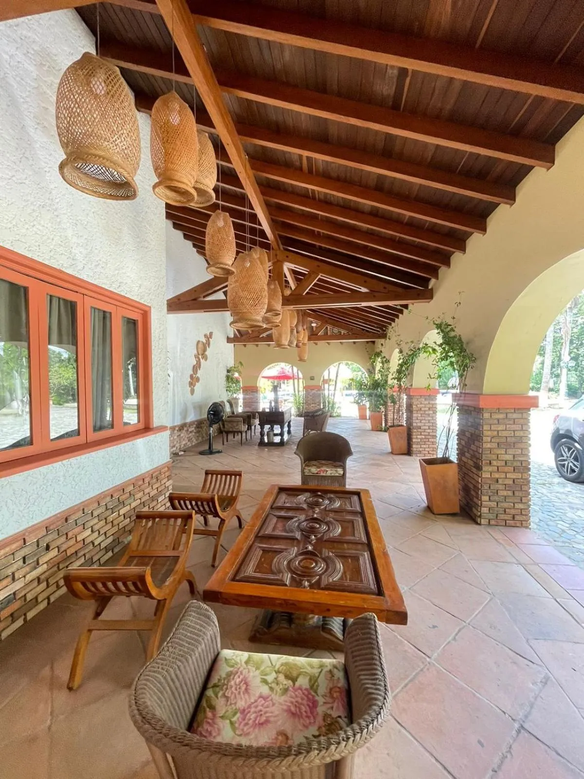 Lobby or reception in Finca Hotel Guadalupe