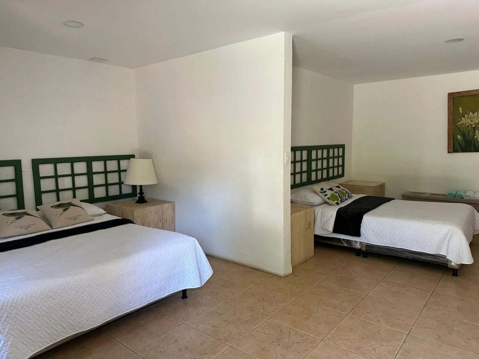 Bed in Finca Hotel Guadalupe